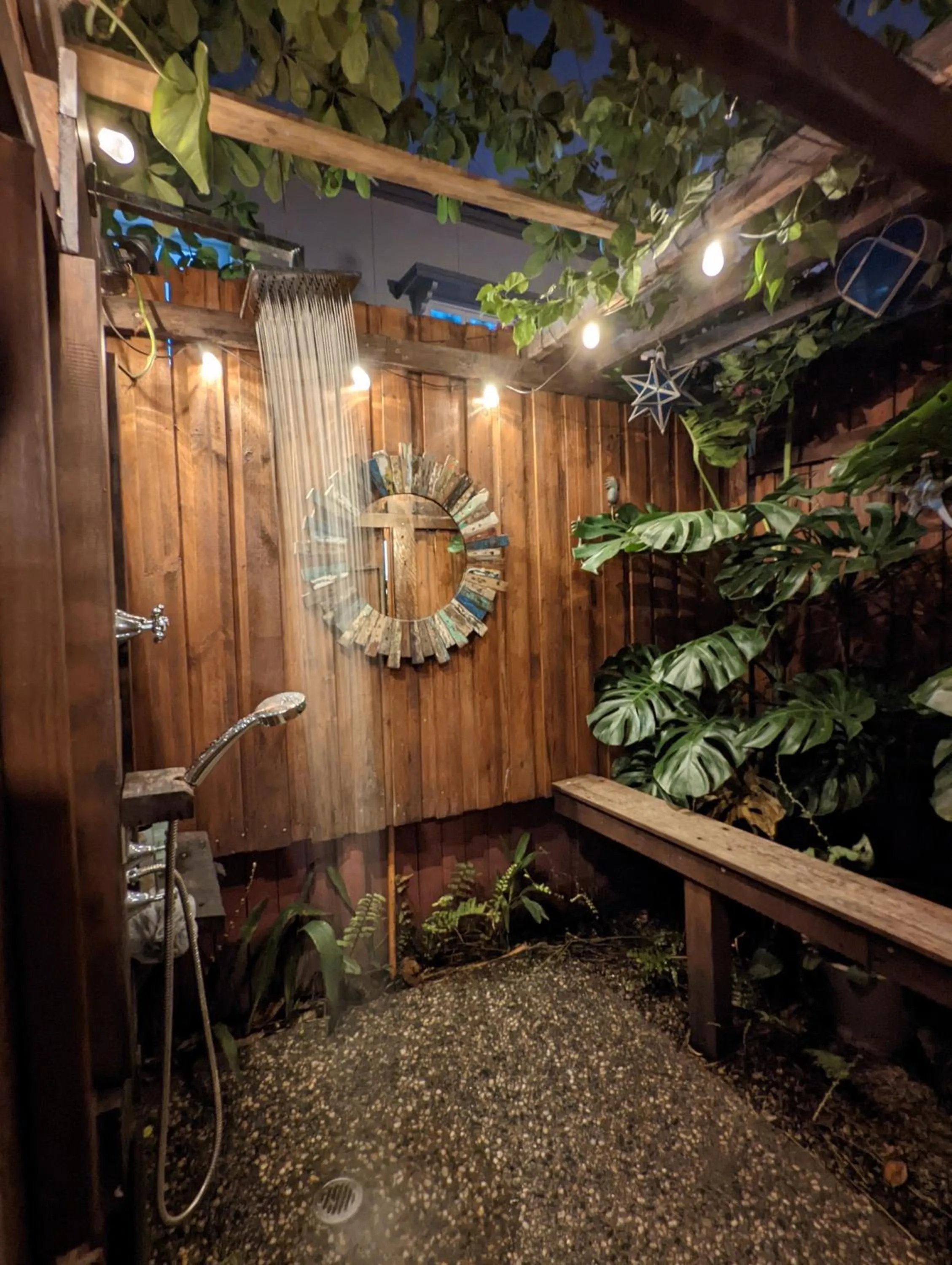 Shower in Travellers Oasis