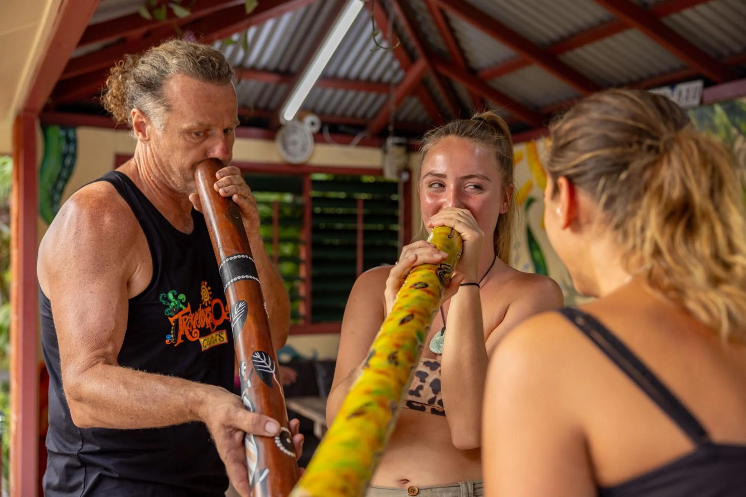 People in Travellers Oasis