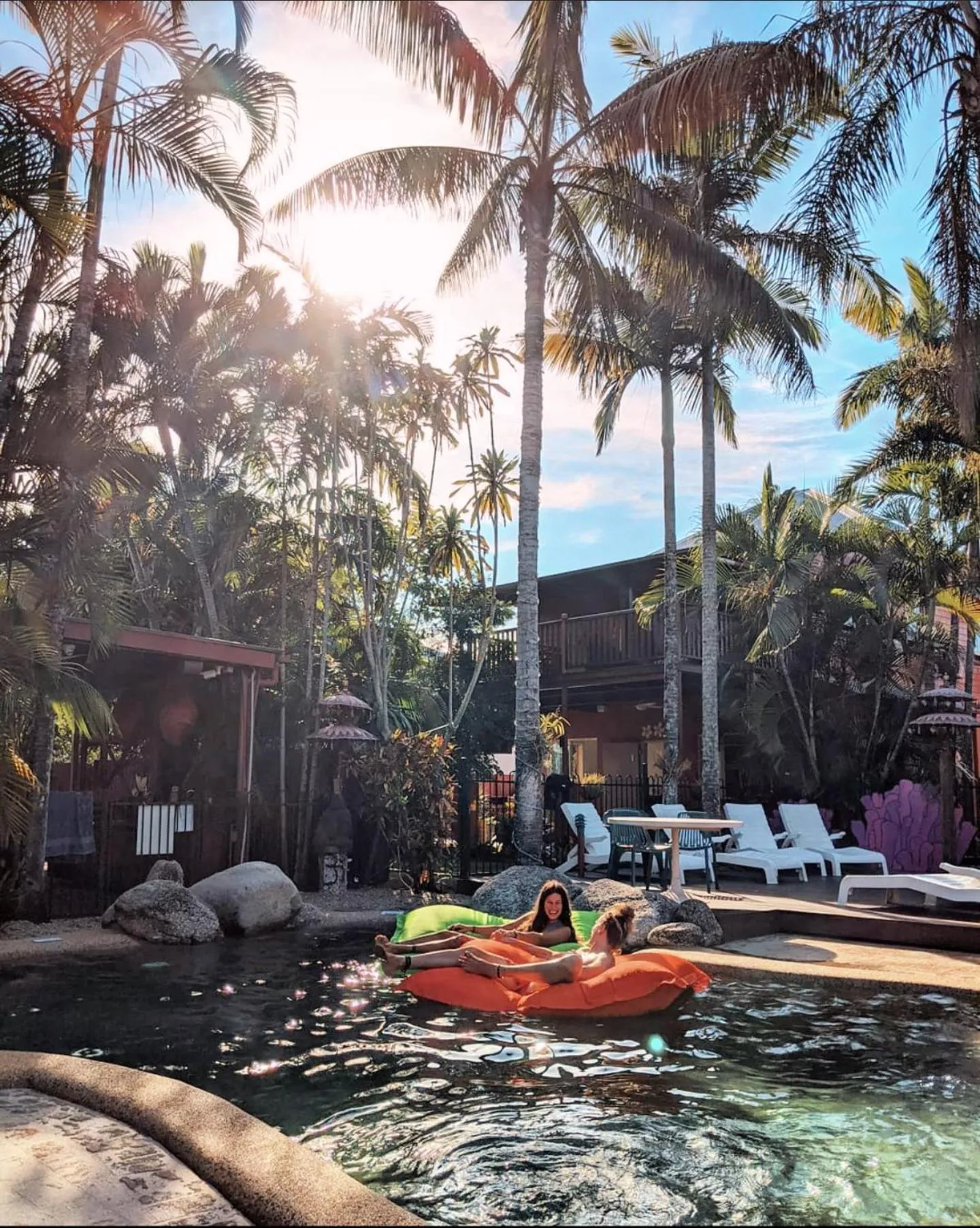 People in Travellers Oasis