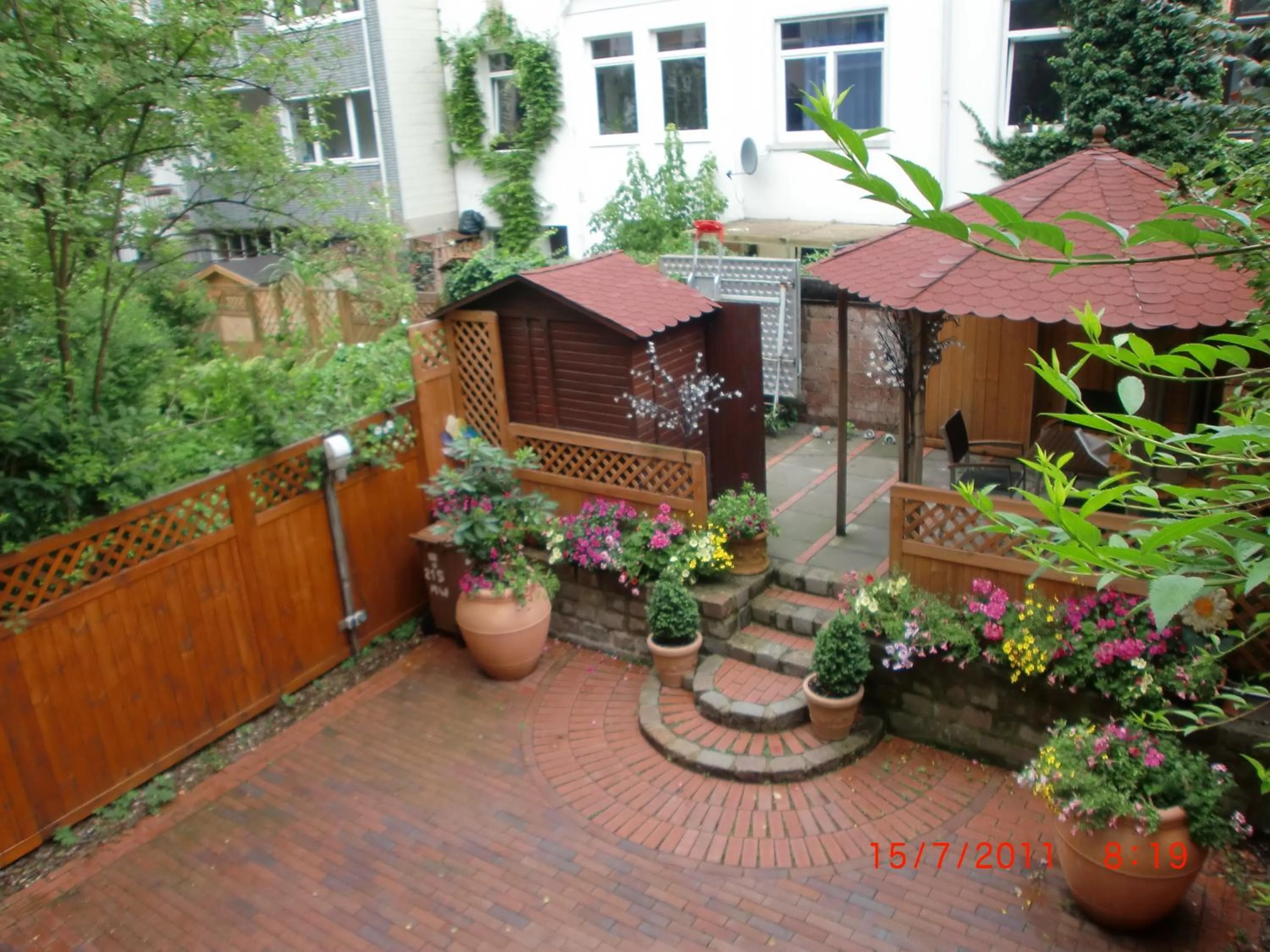 Garden in Aparthotel Marion Weber