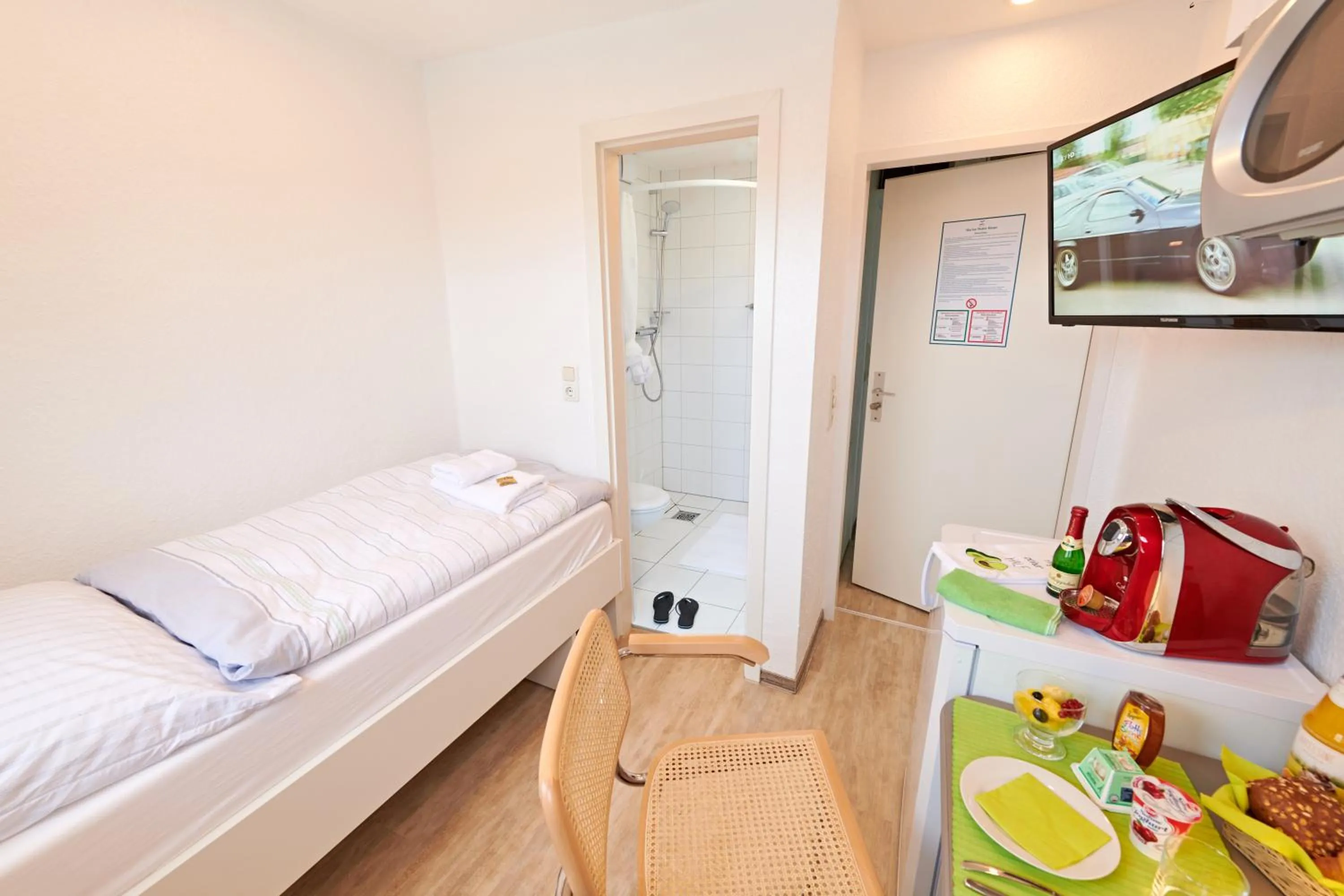 Living room, Bed in Aparthotel Marion Weber