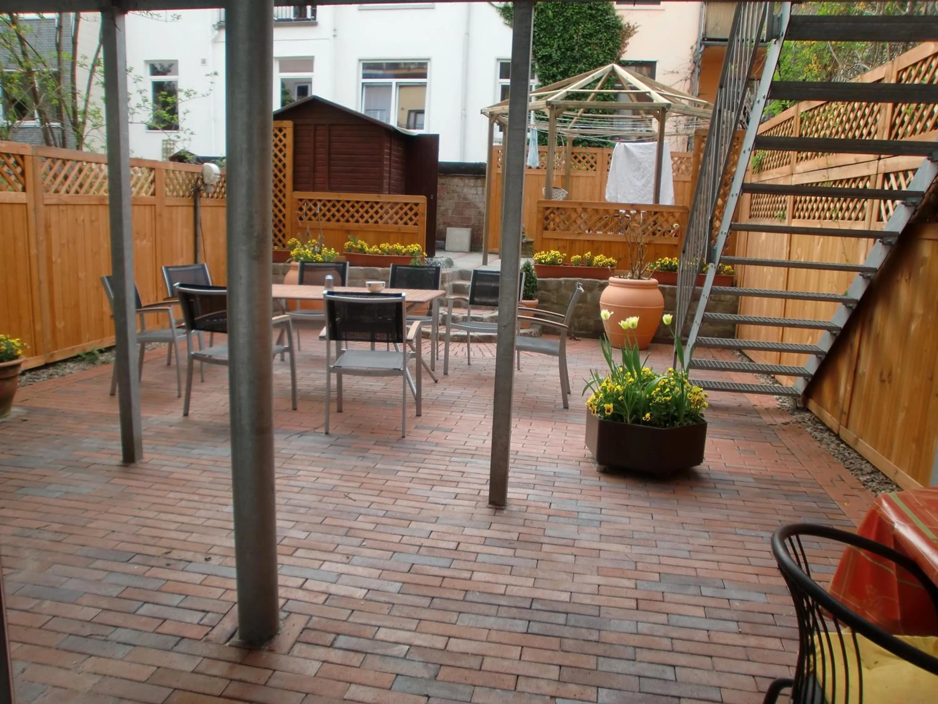 Garden in Aparthotel Marion Weber