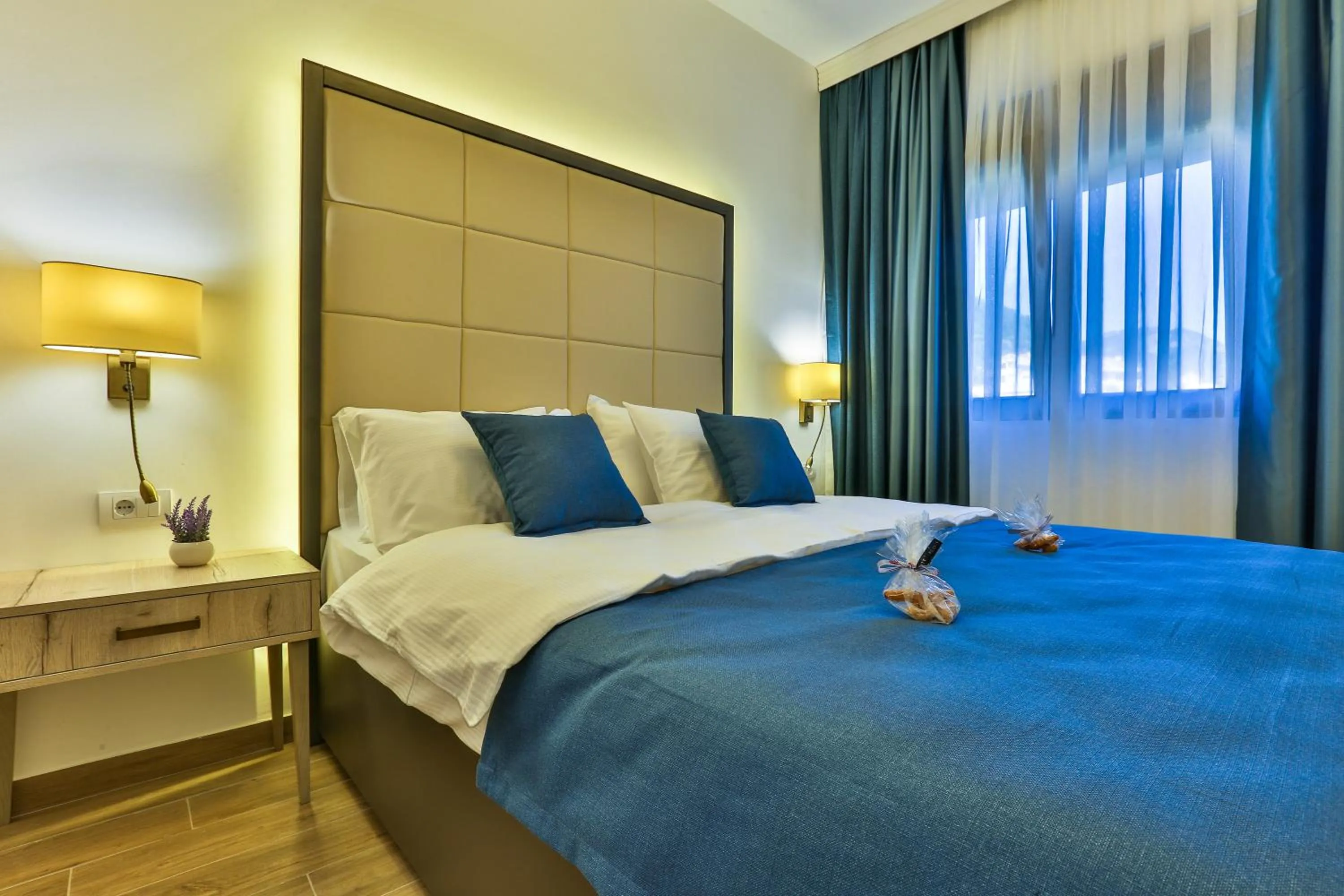 Bedroom, Bed in Hotel Harmony by Aycon