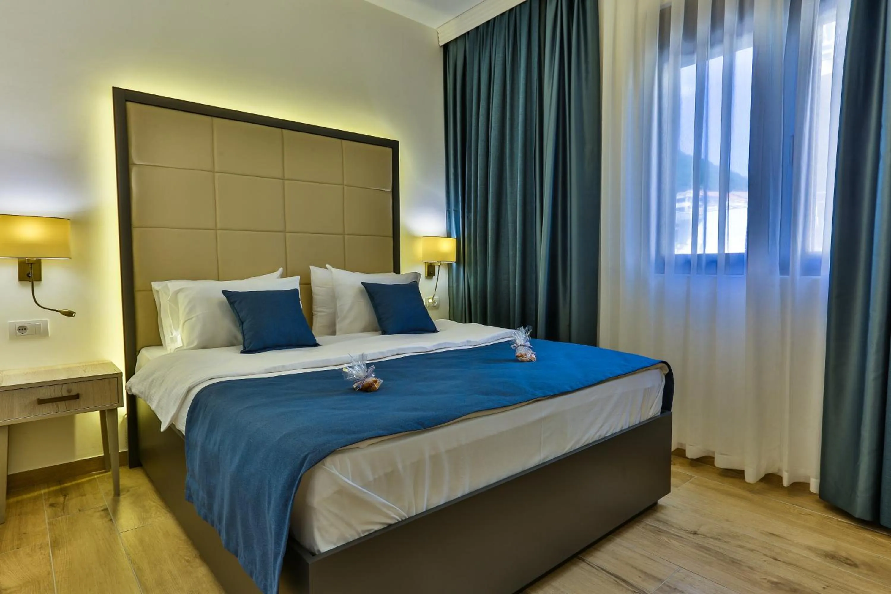 Bedroom, Bed in Hotel Harmony by Aycon