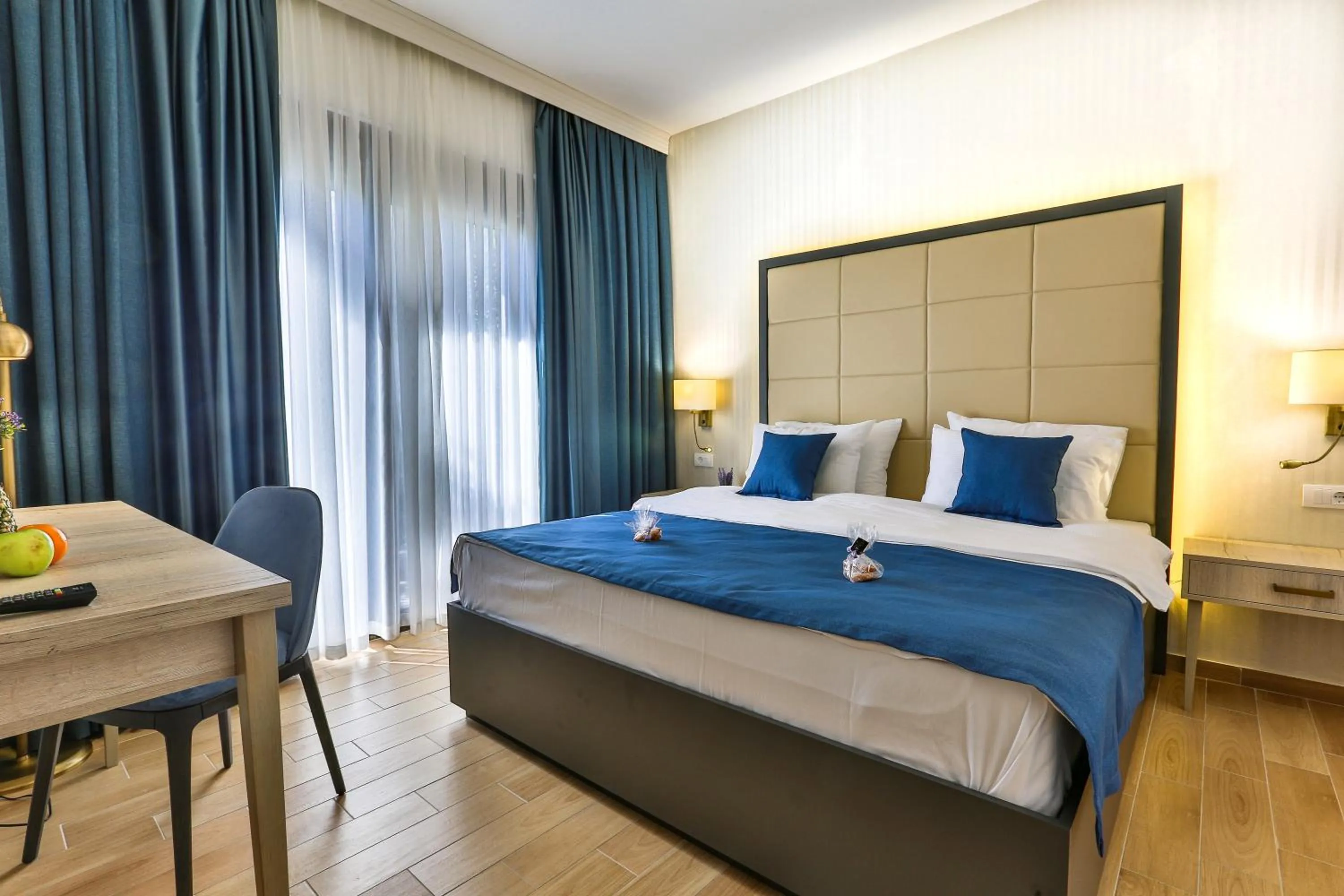 Bedroom, Bed in Hotel Harmony by Aycon