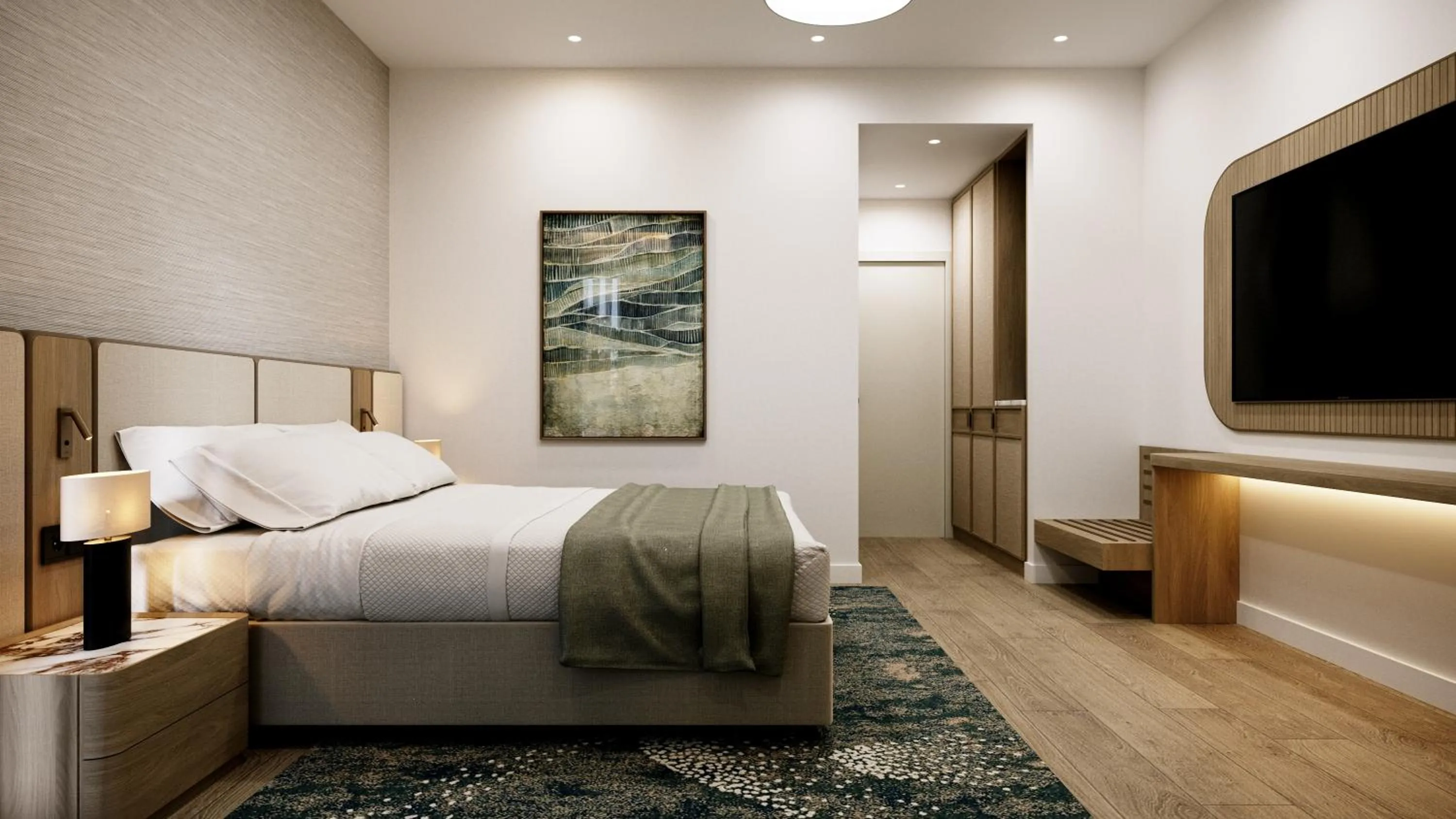 Photo of the whole room, Bed in Hotel Harmony by Aycon