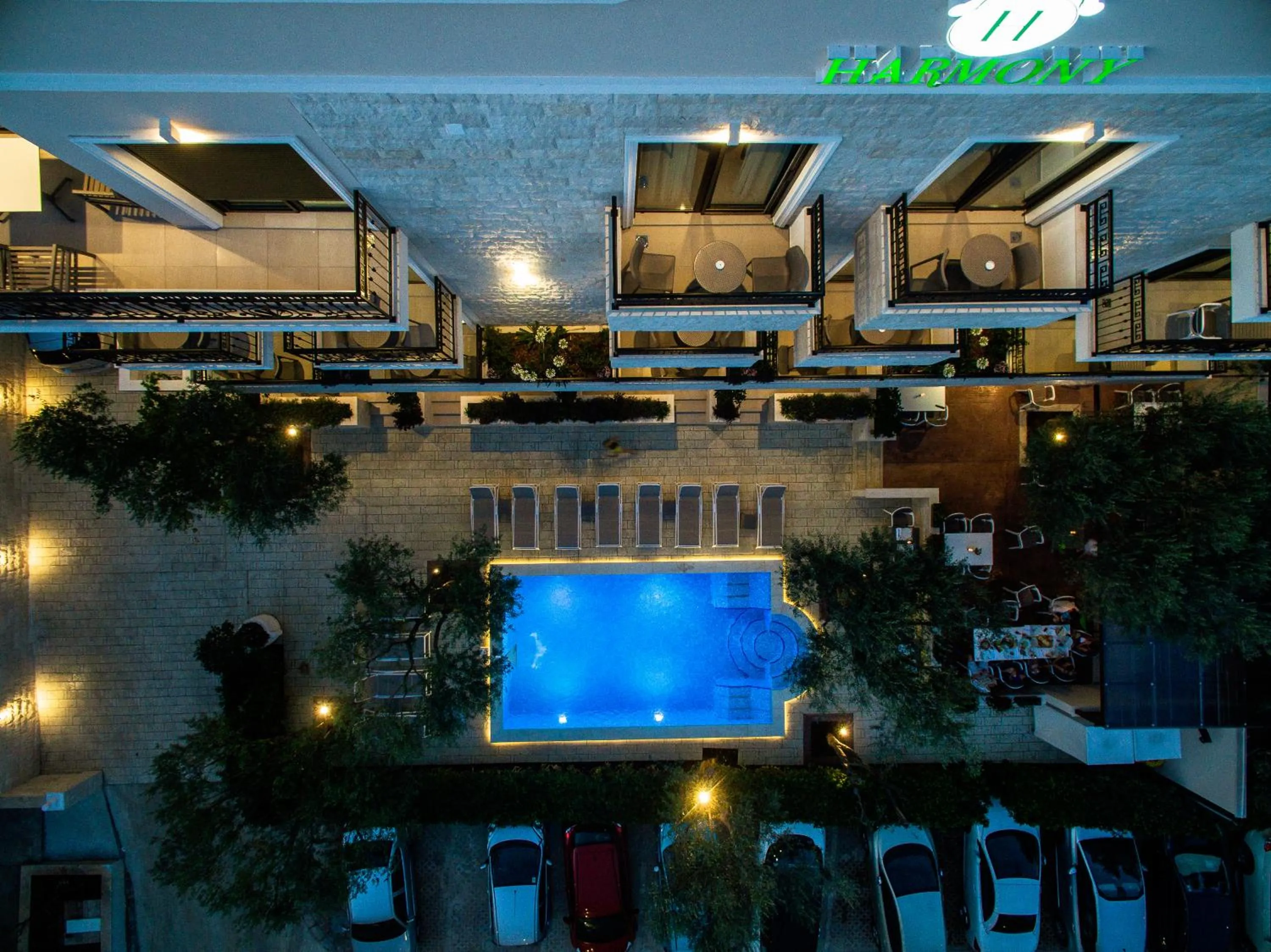 Bird's eye view in Hotel Harmony by Aycon