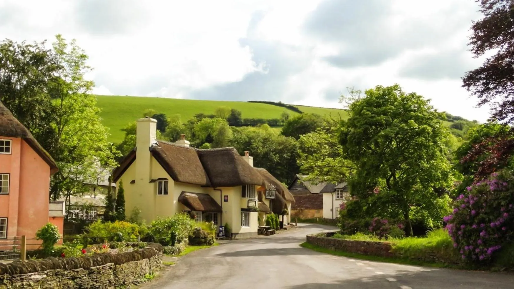 Property building in The Royal Oak Exmoor