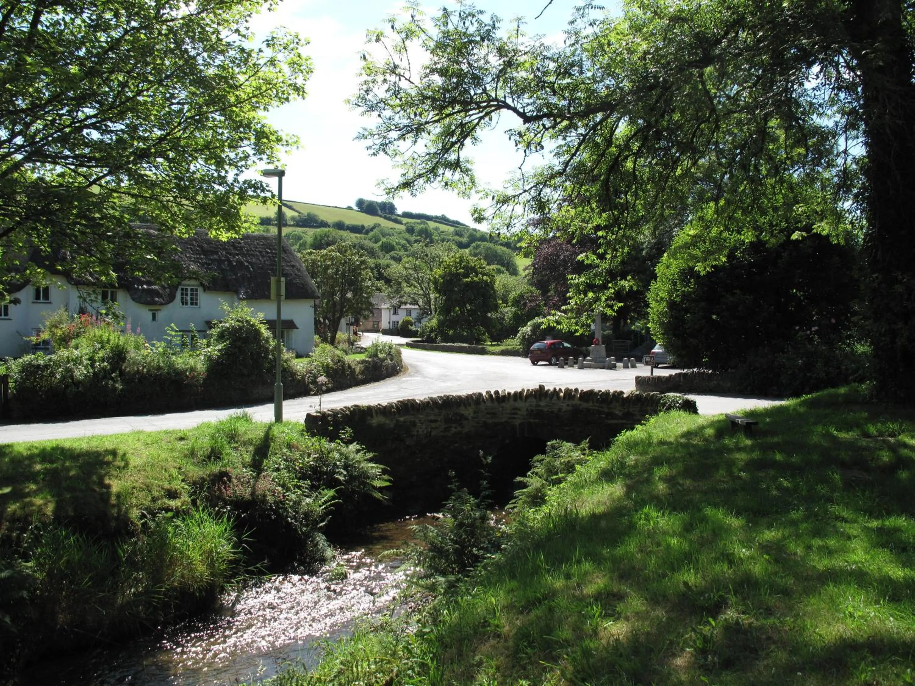 Natural landscape in The Royal Oak Exmoor