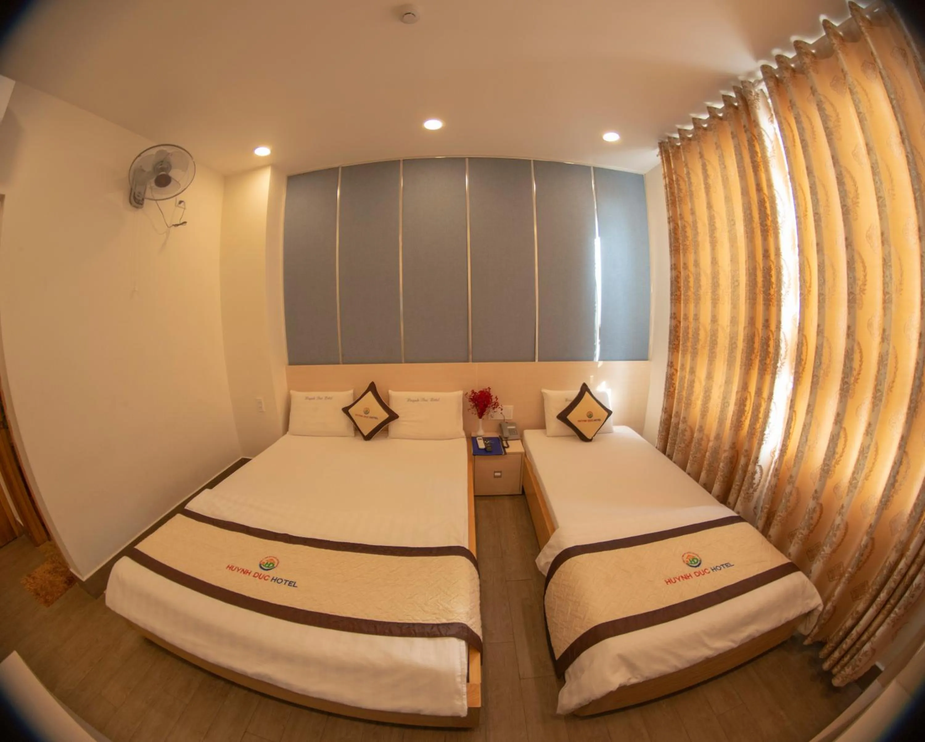 Bed in Huynh Duc 2 Hotel