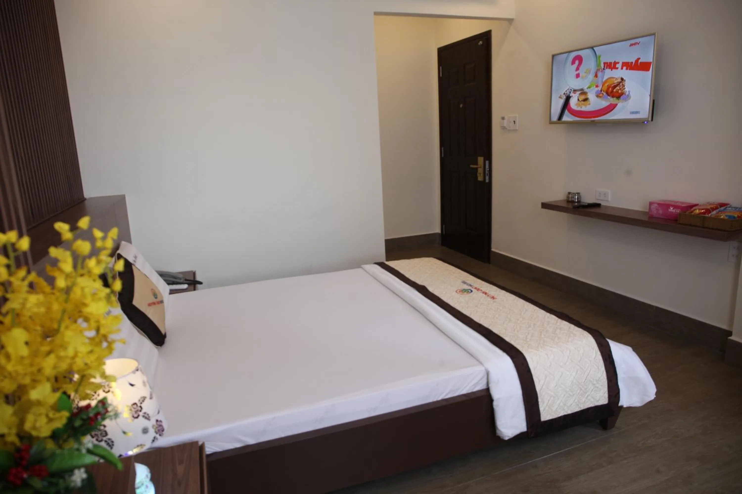 Bed in Huynh Duc 2 Hotel