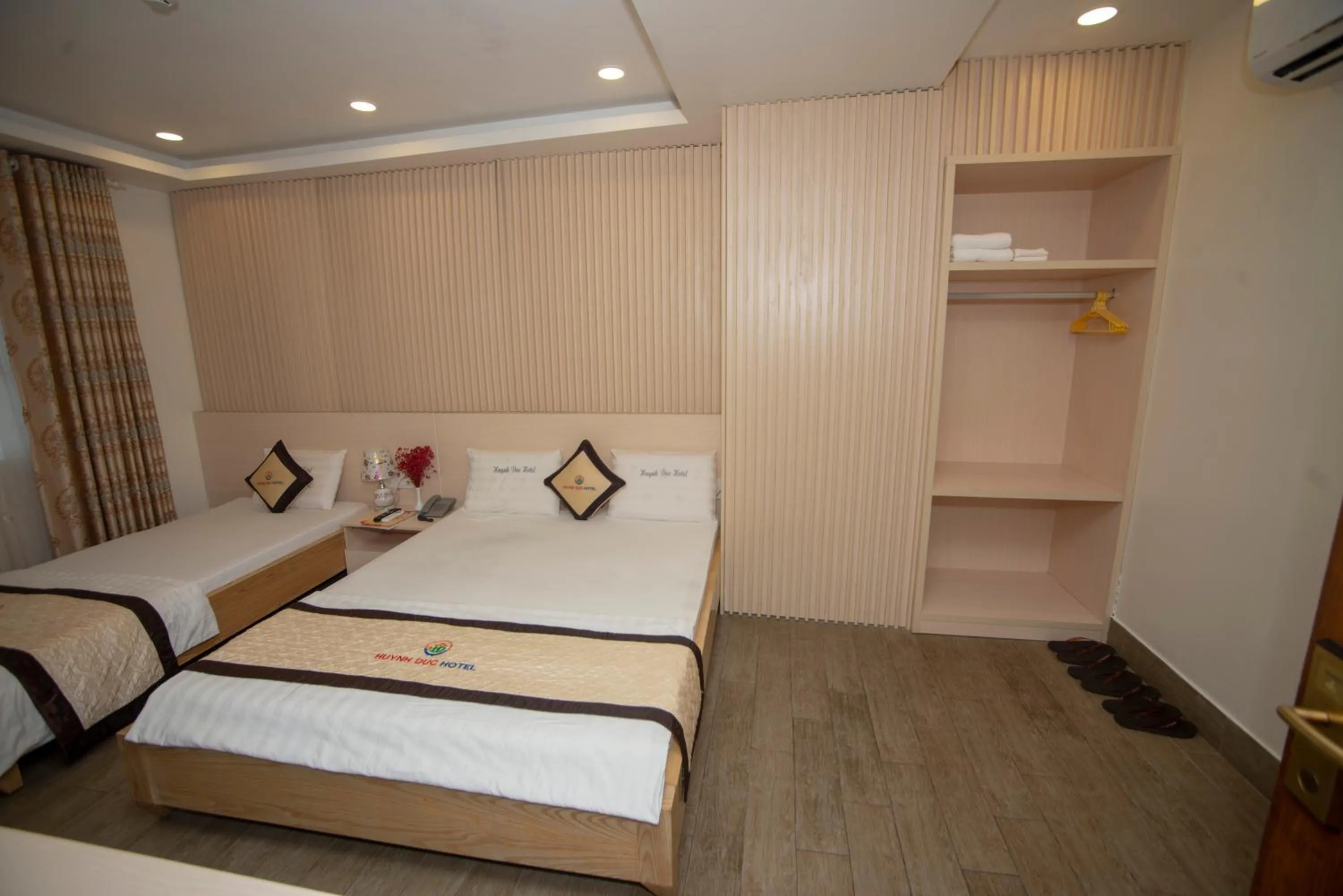 Bed in Huynh Duc 2 Hotel