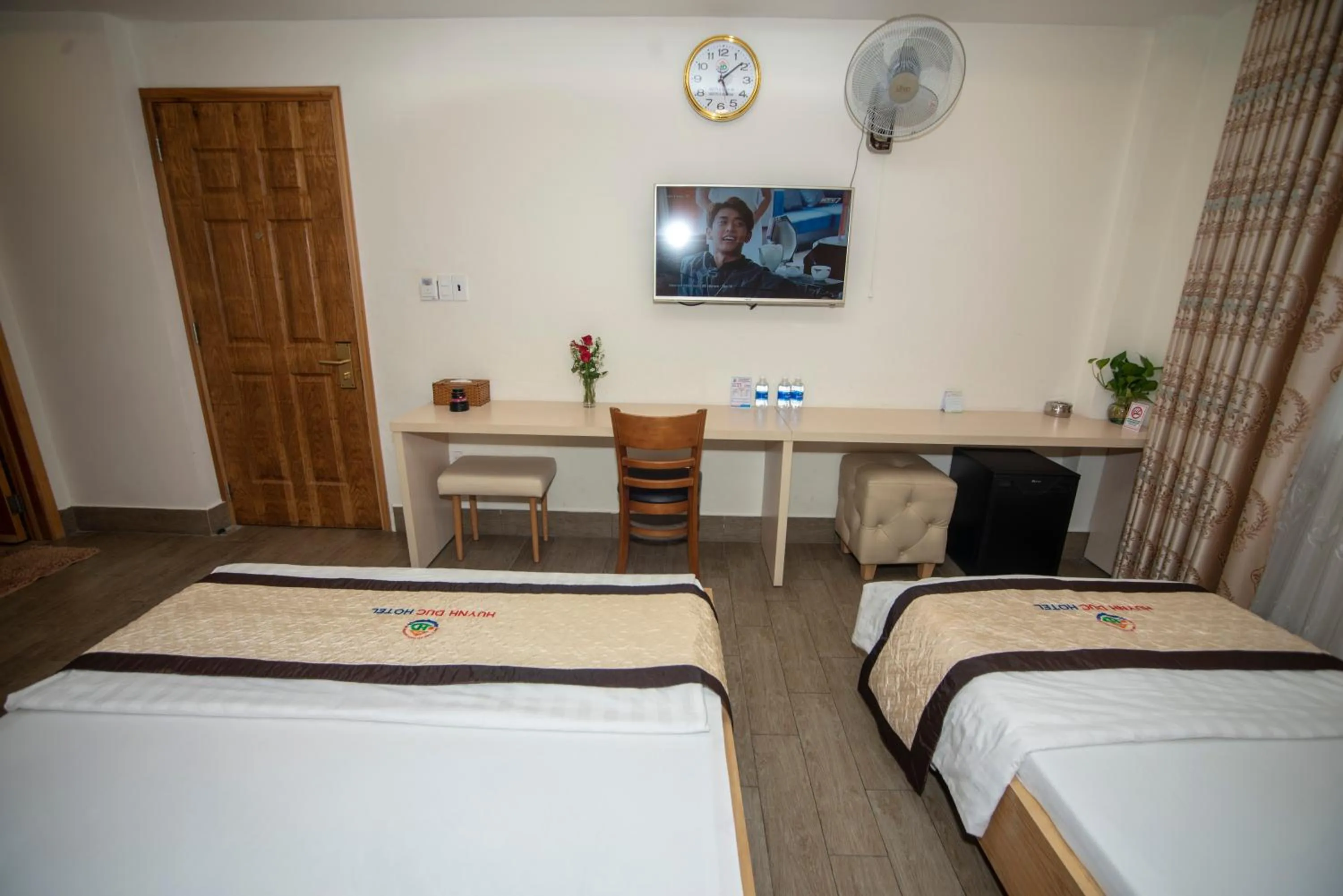 Bed in Huynh Duc 2 Hotel