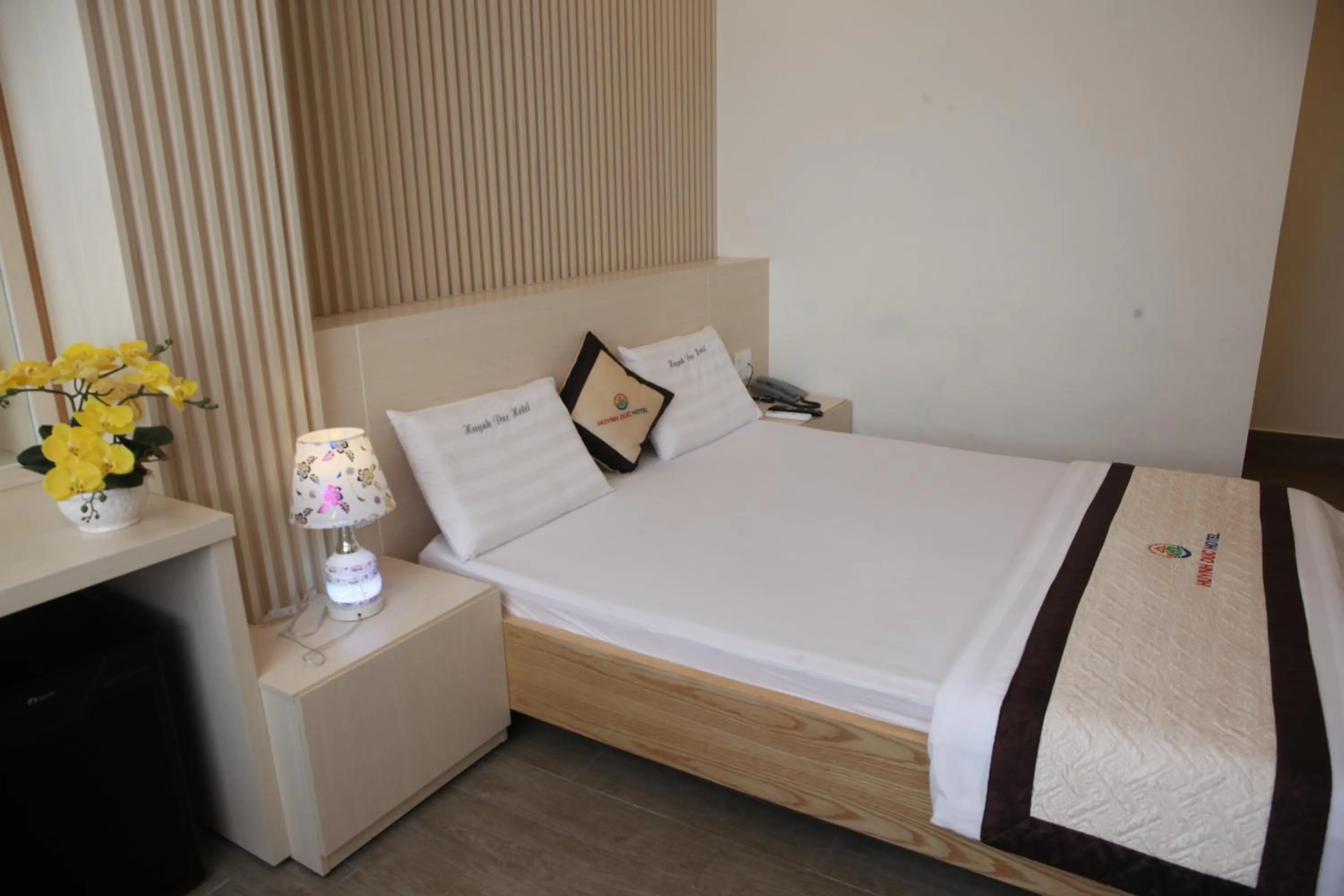 Bed in Huynh Duc 2 Hotel