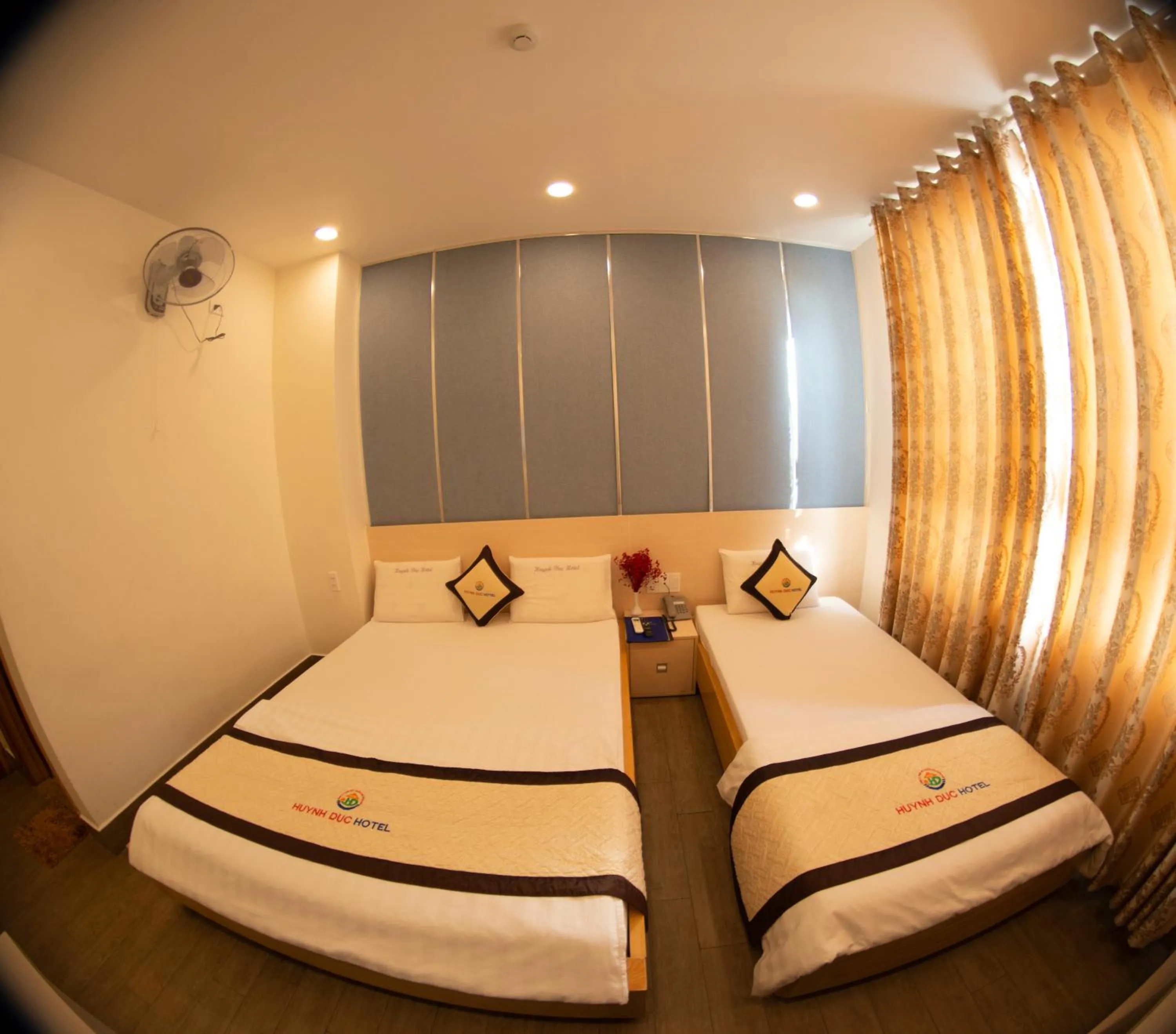 Bed in Huynh Duc 2 Hotel