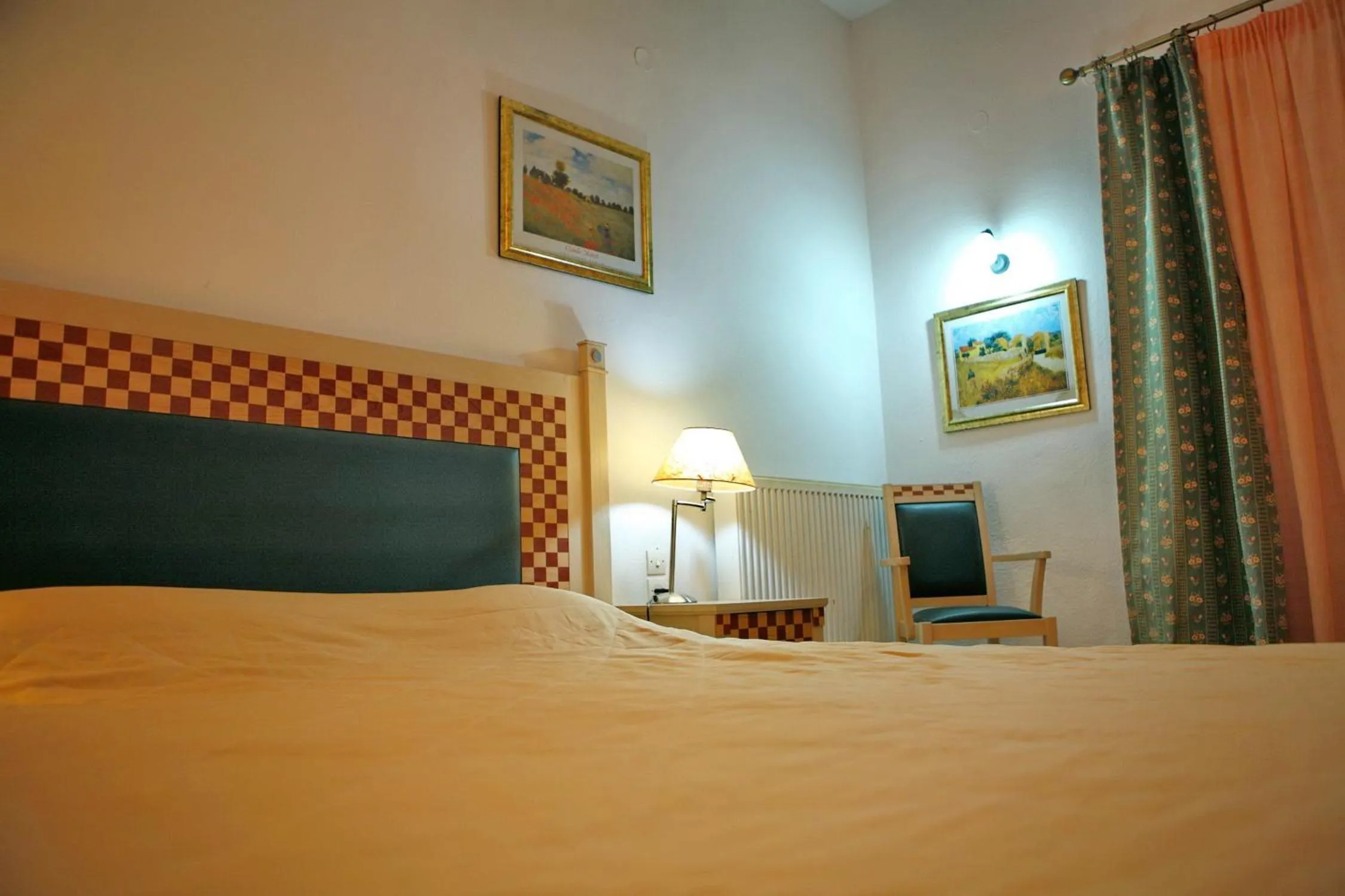 Bed in Malemi Organic Hotel