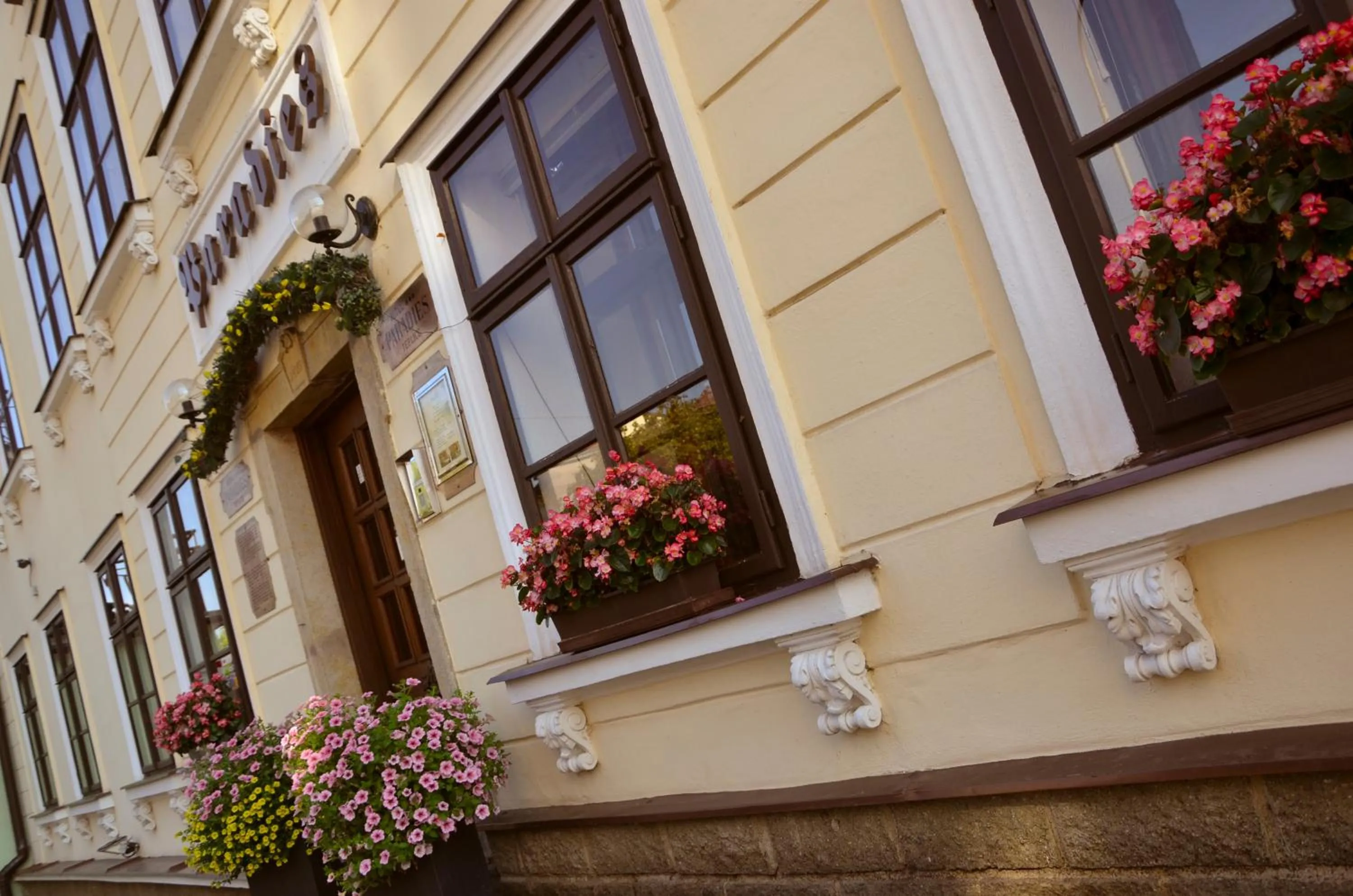 Facade/entrance in Hotel Paradies