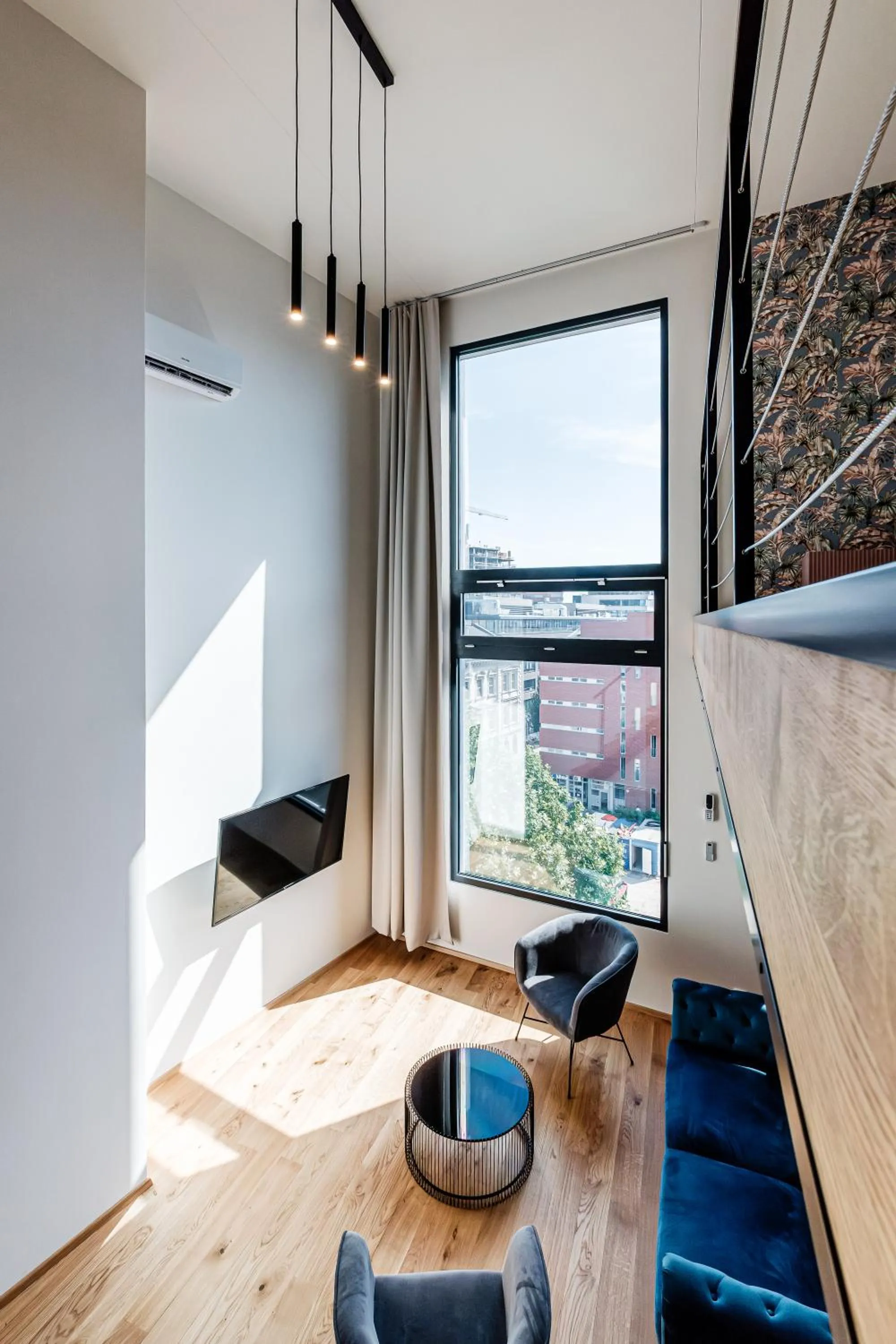 Living room in VV hotel & apartments