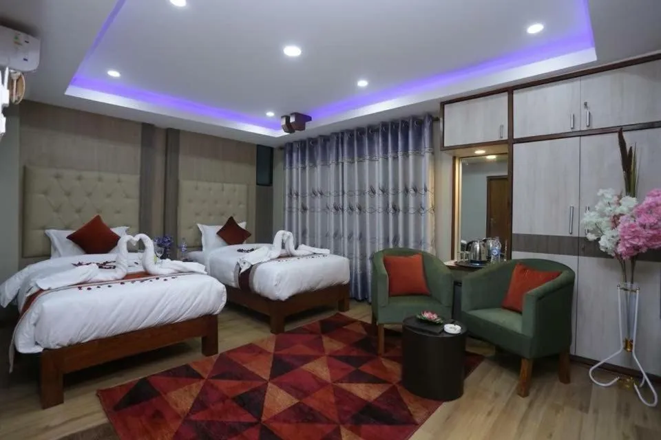 Bed in Hotel Marinha