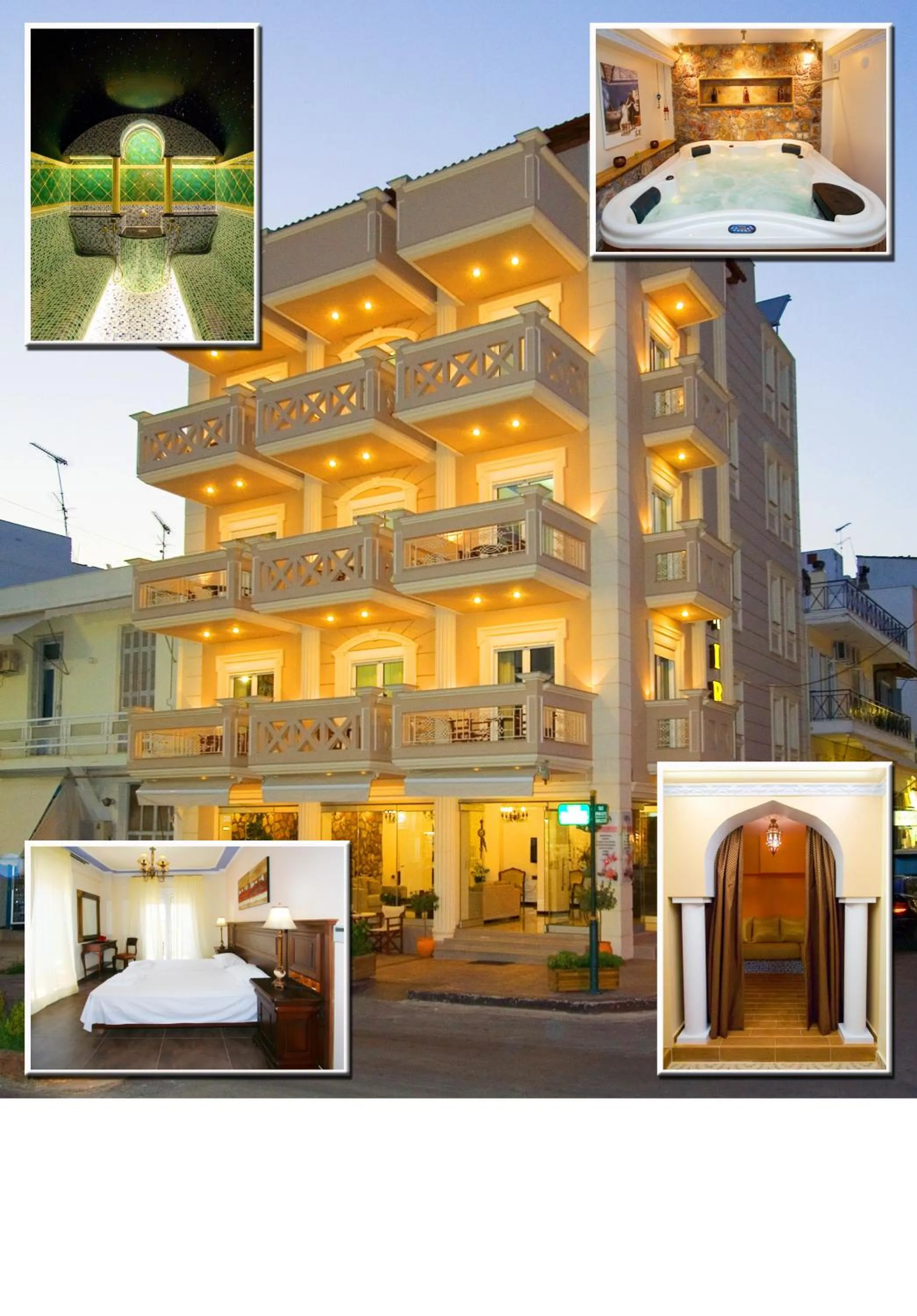 Facade/entrance in Iris Spa