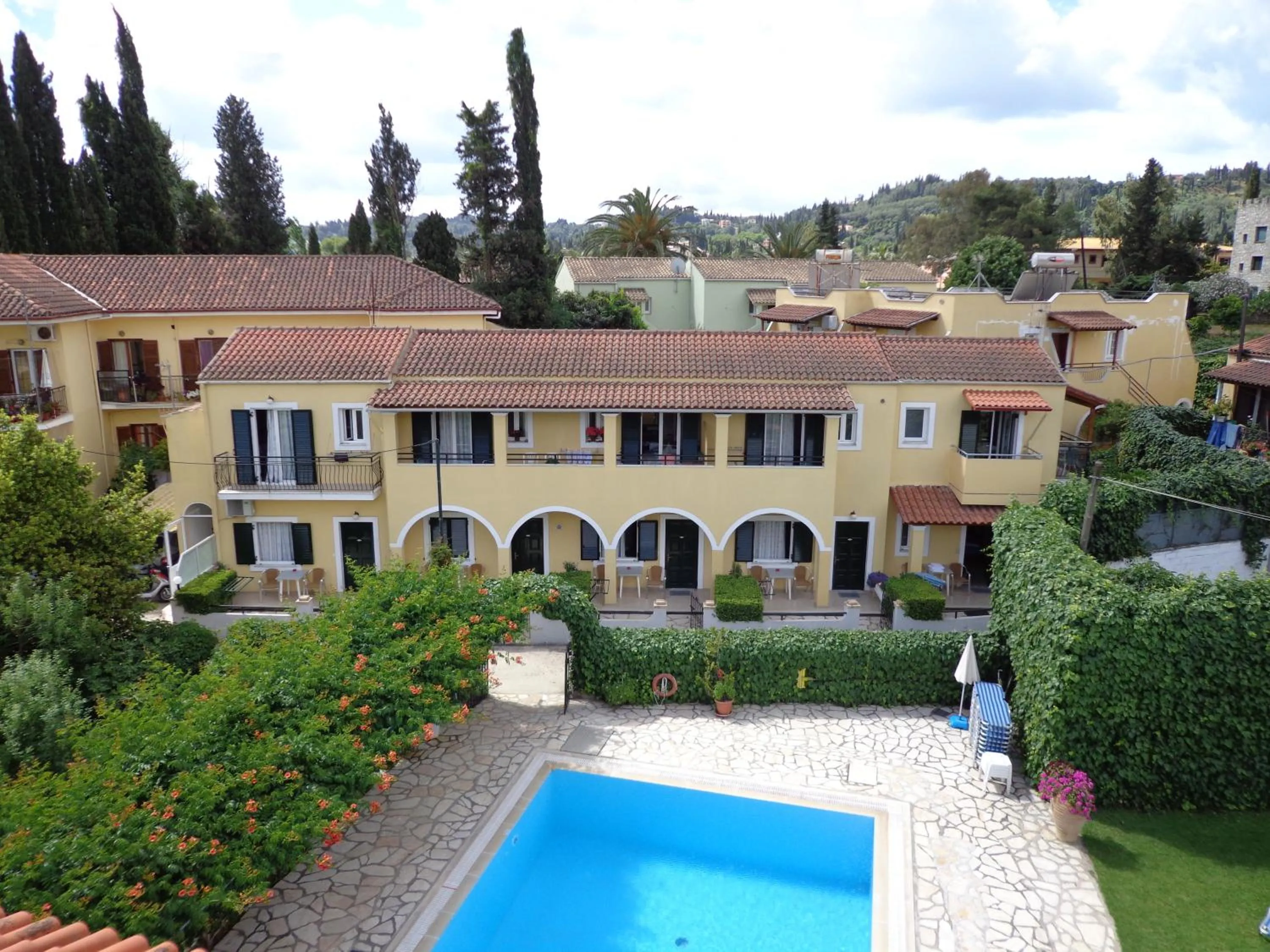 Bird's eye view in Kalypso Gouvia