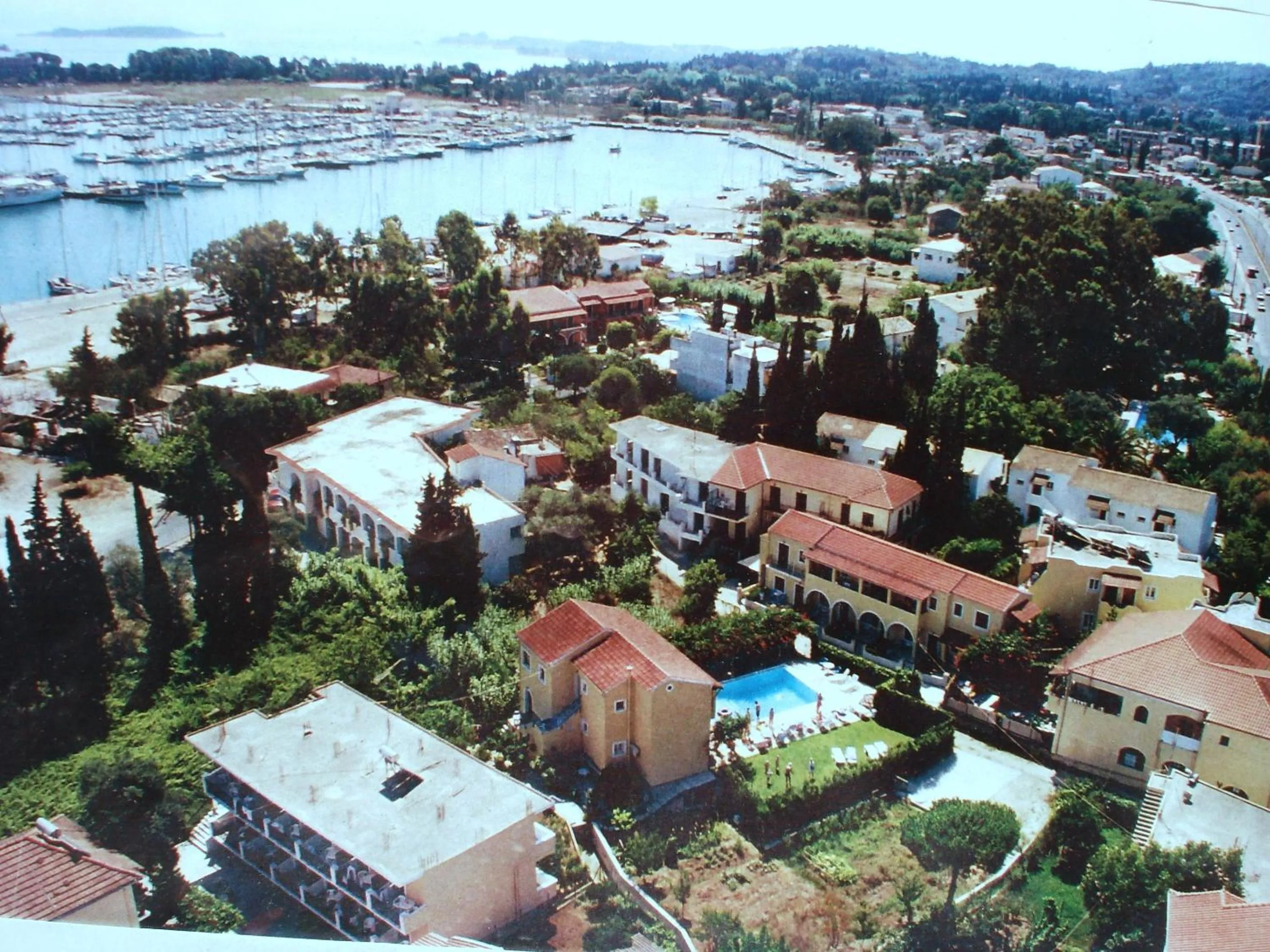 Bird's eye view in Kalypso Gouvia