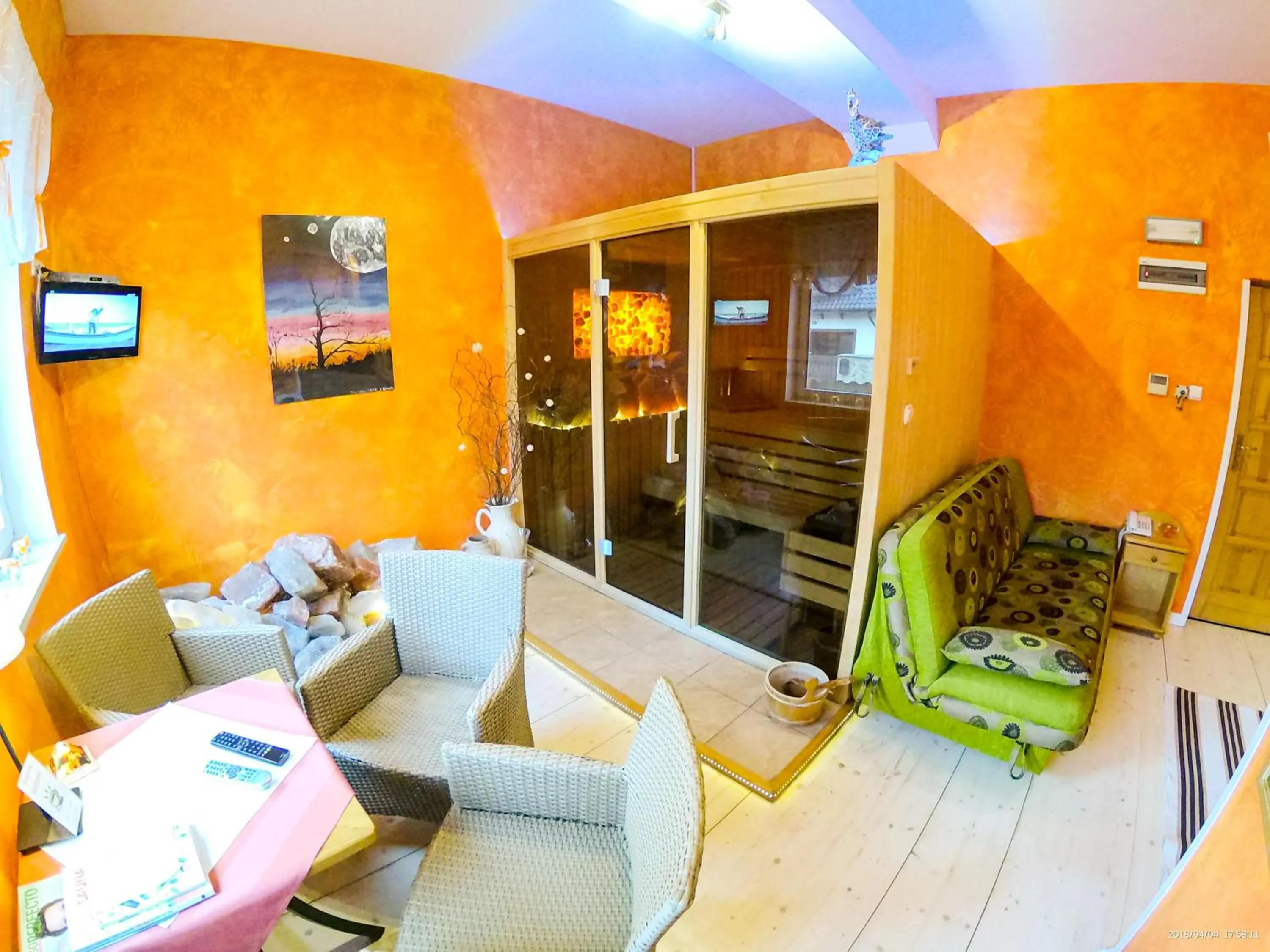 Spa and wellness centre/facilities in Hotel Krak