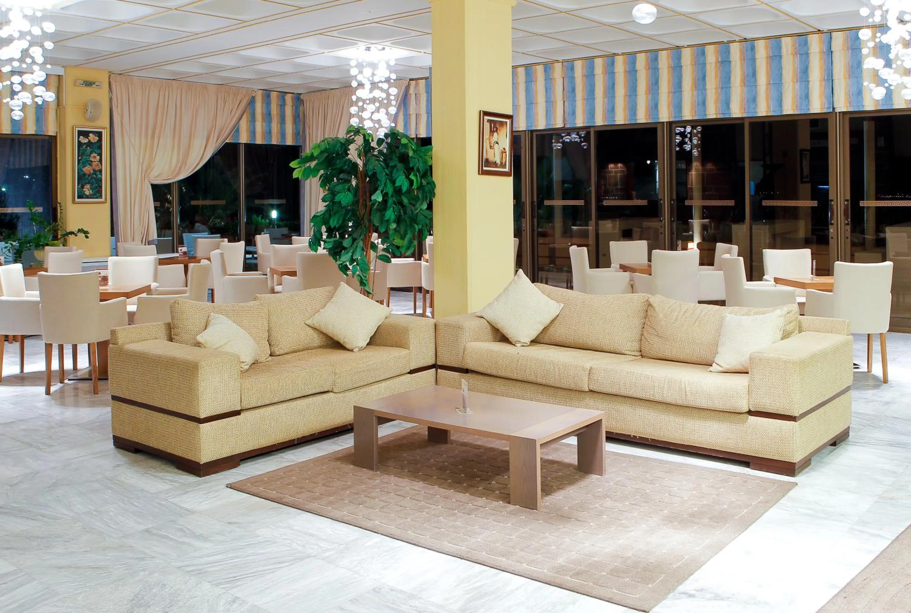 Lobby or reception in Golden Sand Hotel