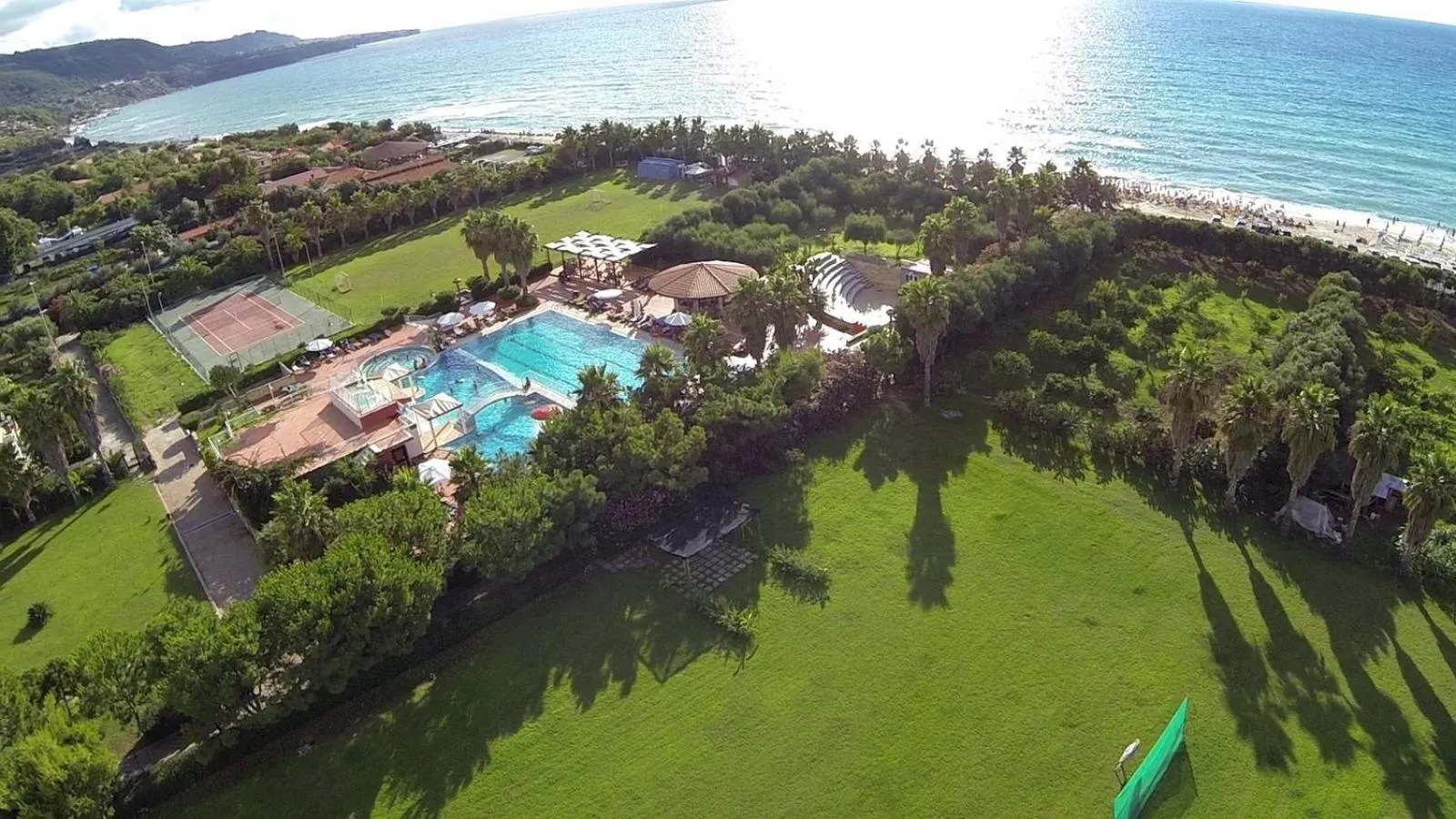 Bird's eye view in Resort Sciabache