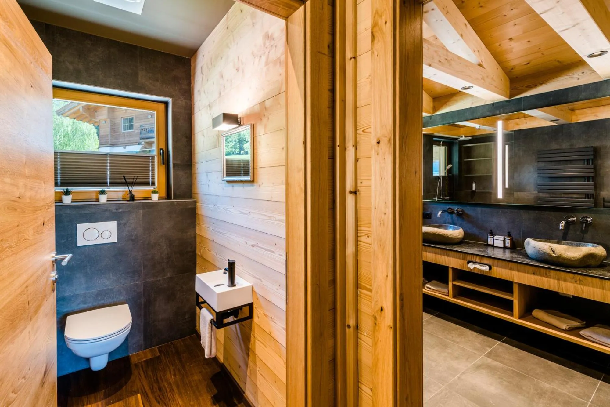 Toilet in Beim Hochfilzer Superior 4 Sterne