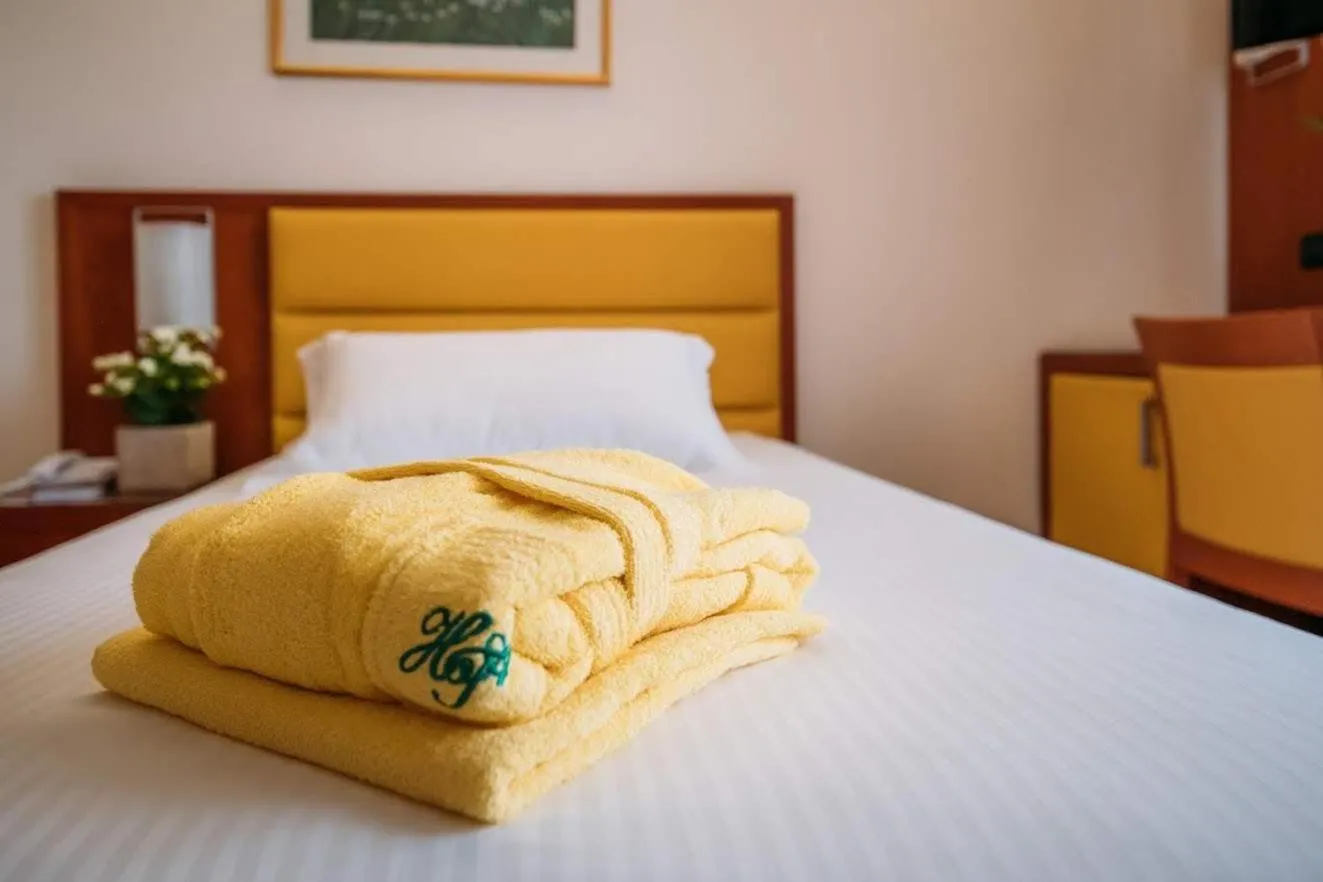 Bed in Hotel Terme Antoniano