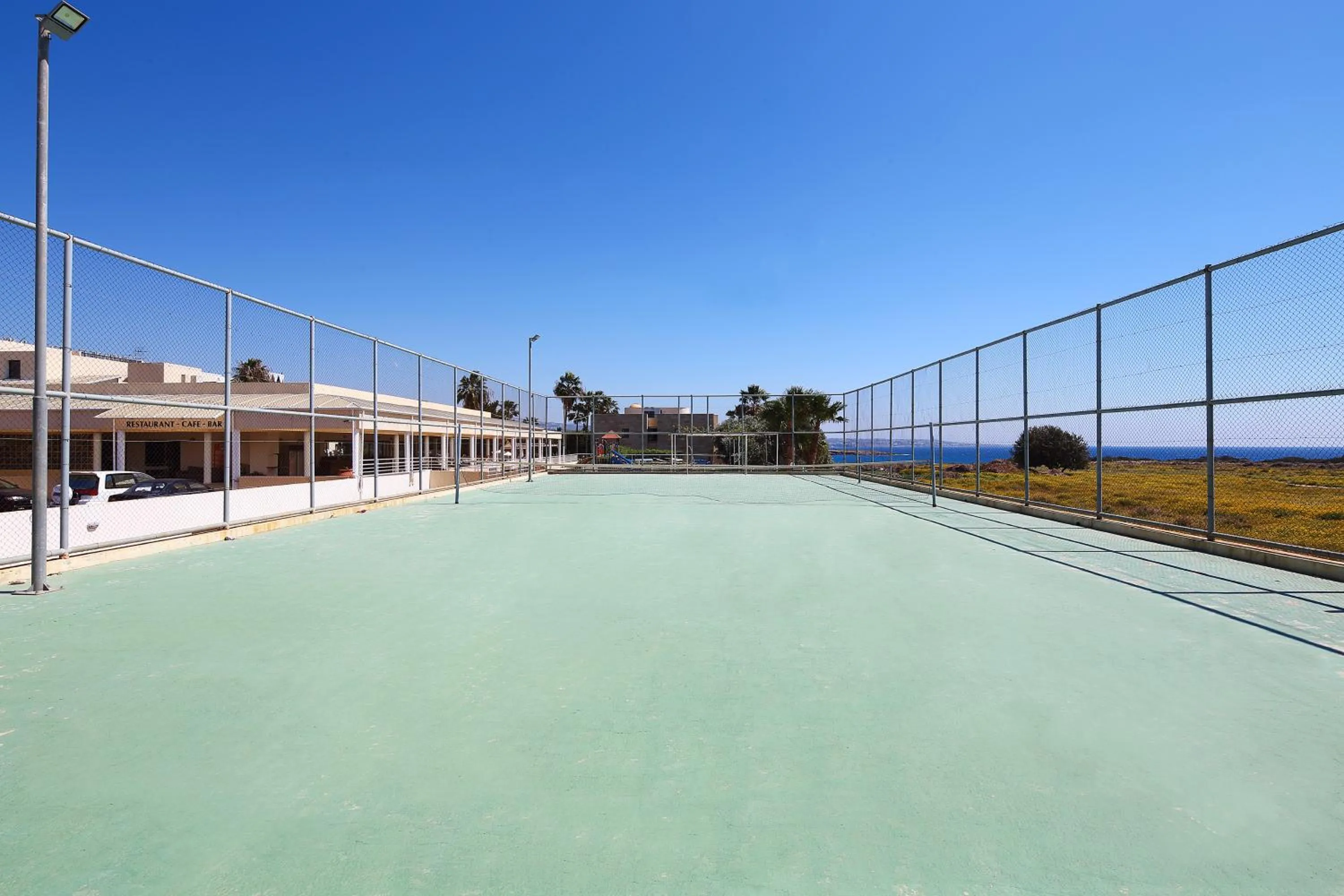 Tennis court in Panareti Coral Bay Villas