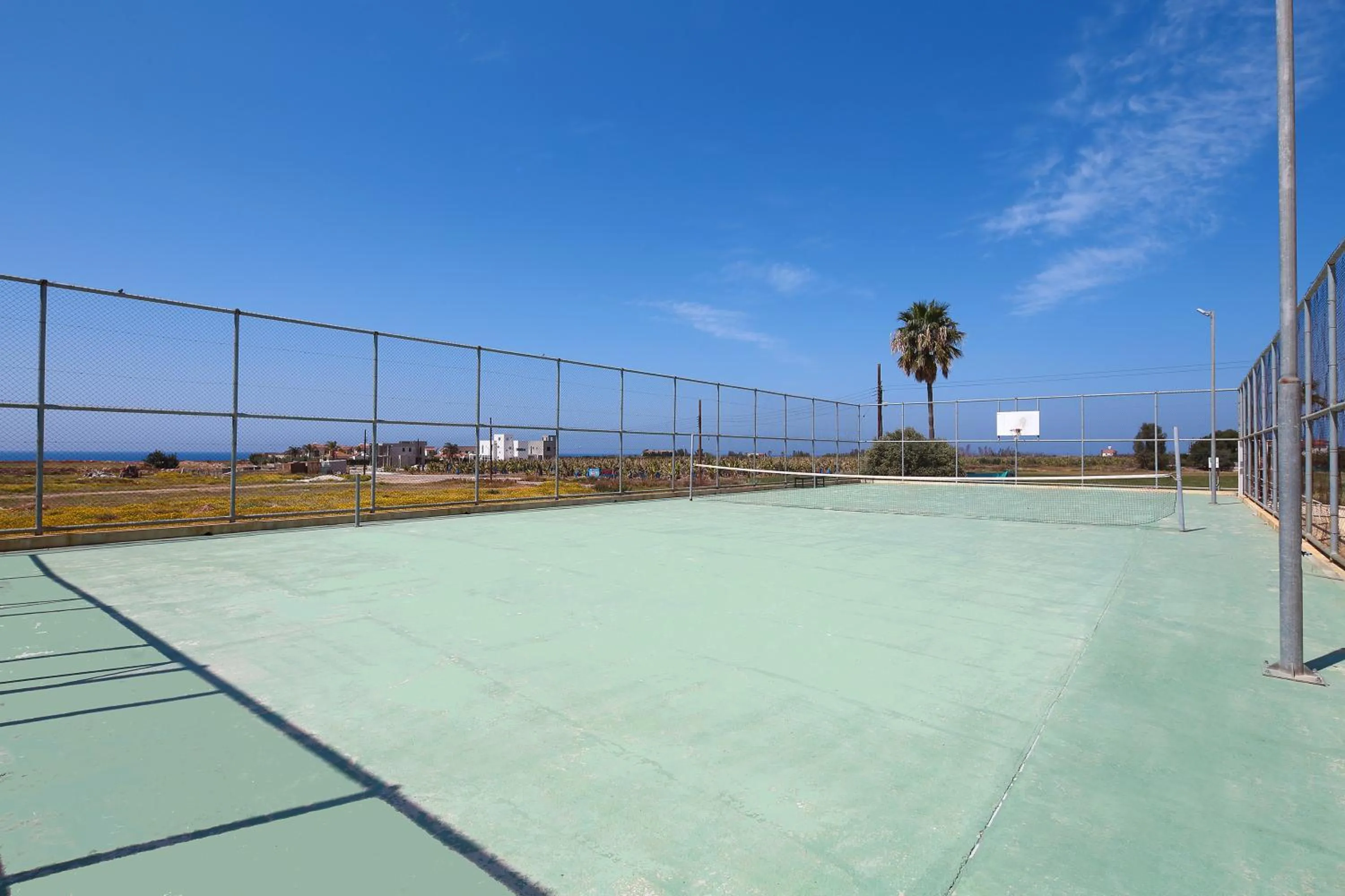 Tennis court in Panareti Coral Bay Villas