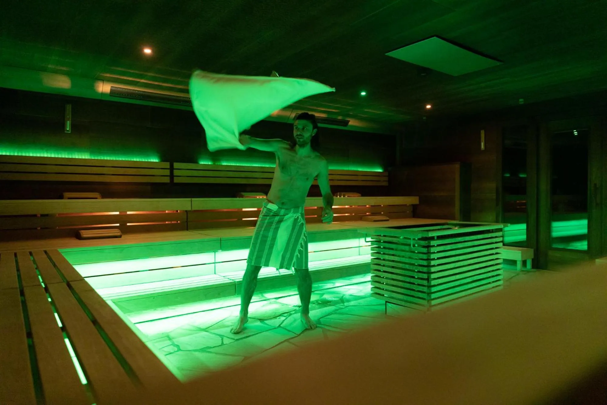 Sauna in Hotel Quelle Nature Spa Resort