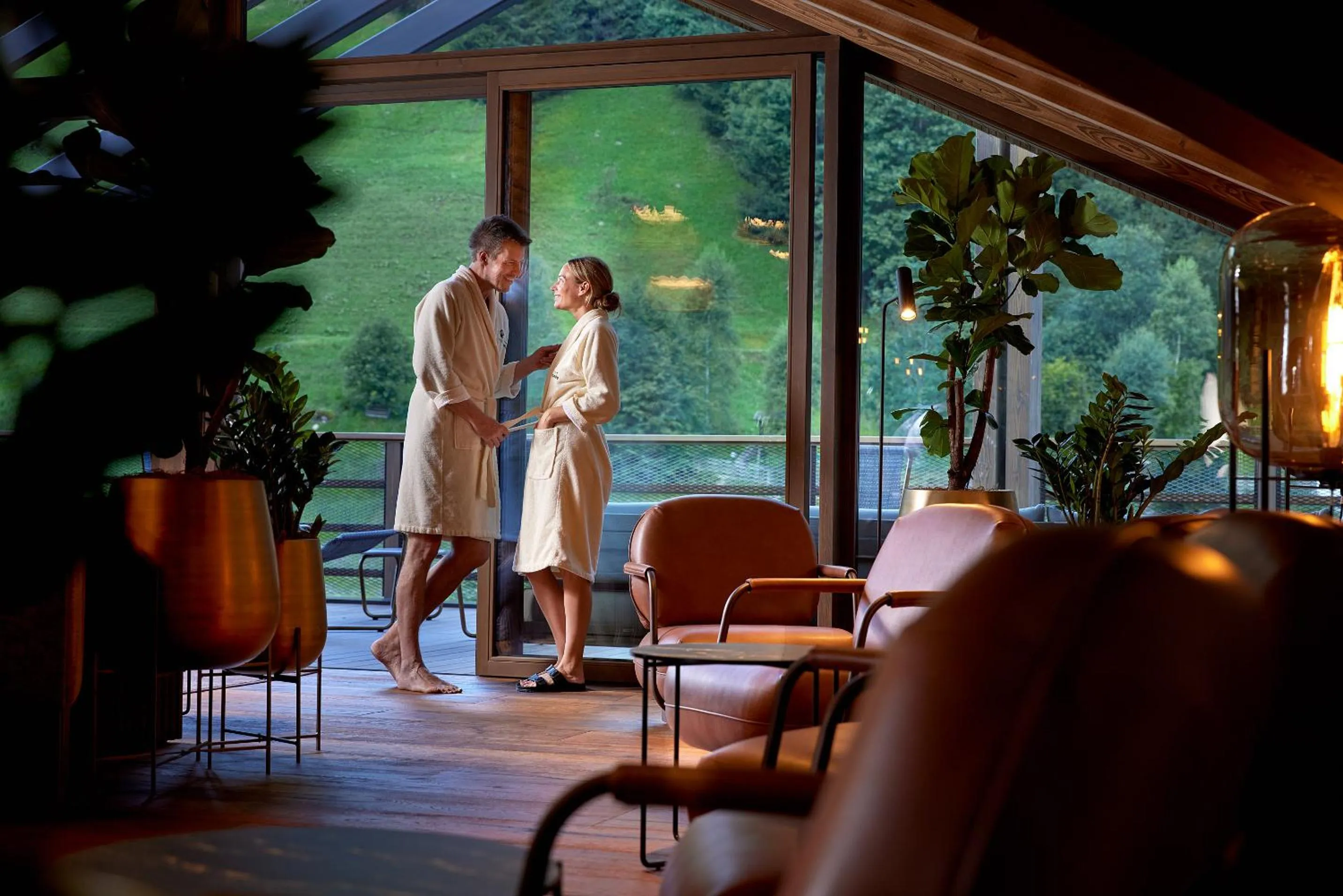 Spa and wellness centre/facilities in Hotel Quelle Nature Spa Resort