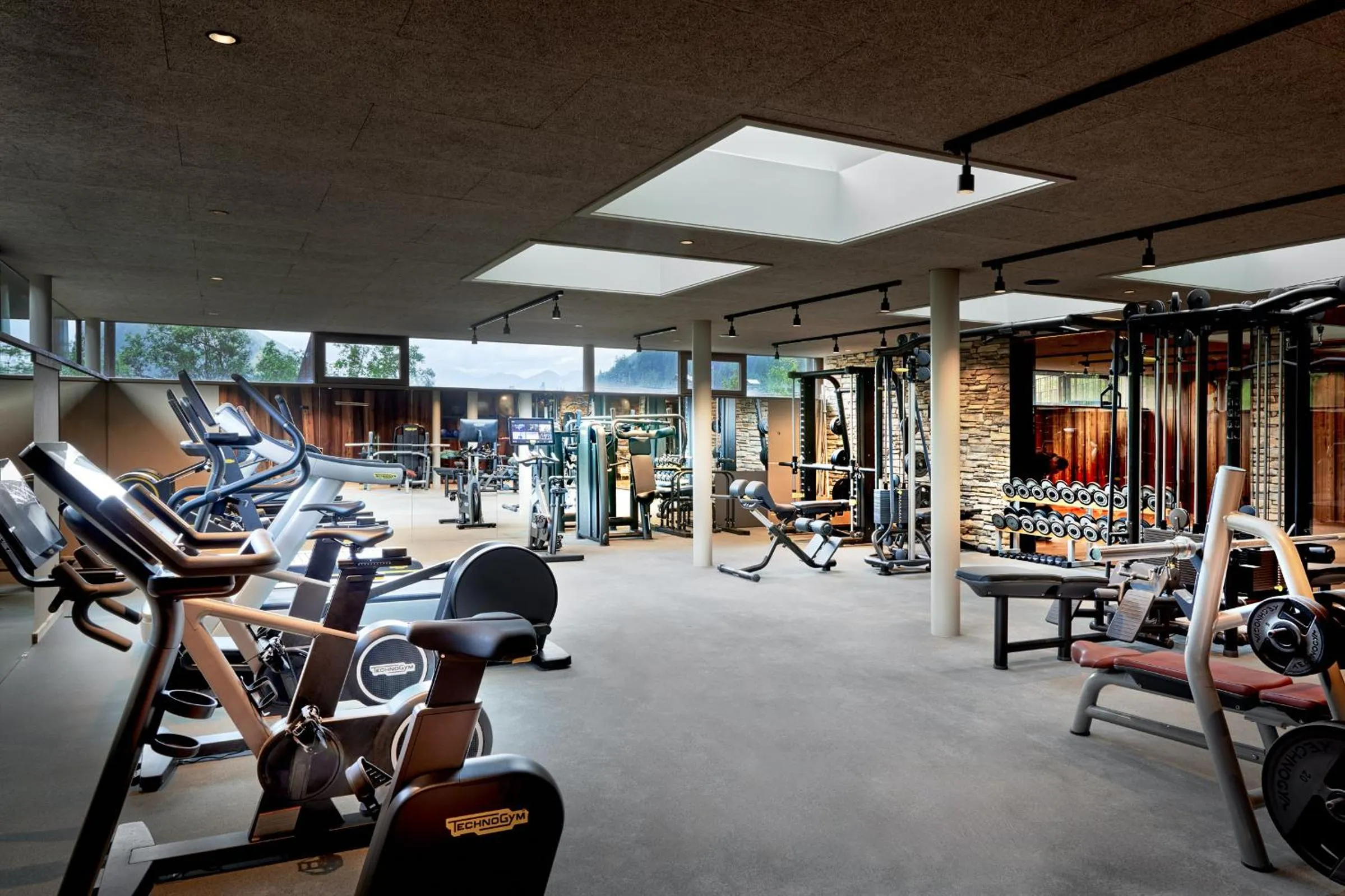 Fitness centre/facilities in Hotel Quelle Nature Spa Resort