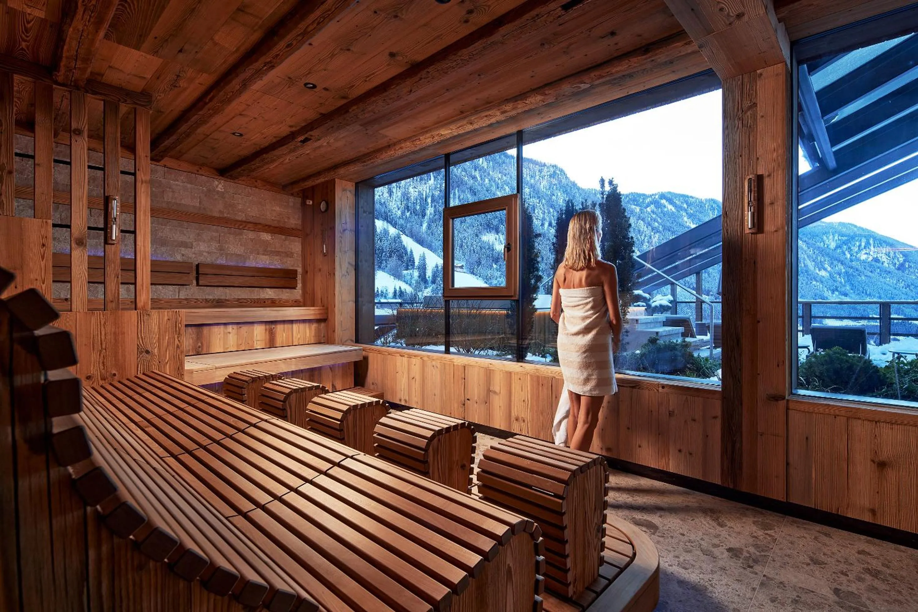 Sauna in Hotel Quelle Nature Spa Resort