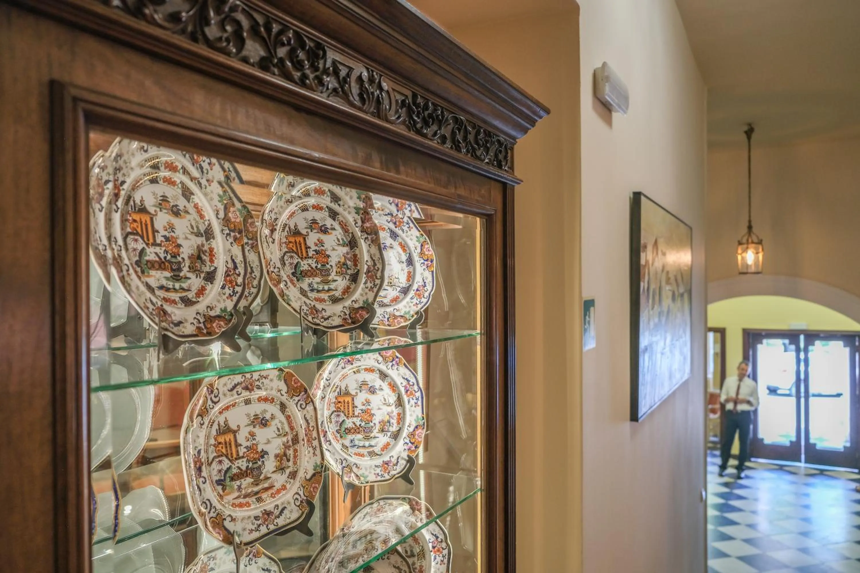 Lobby or reception in Cavalieri Hotel