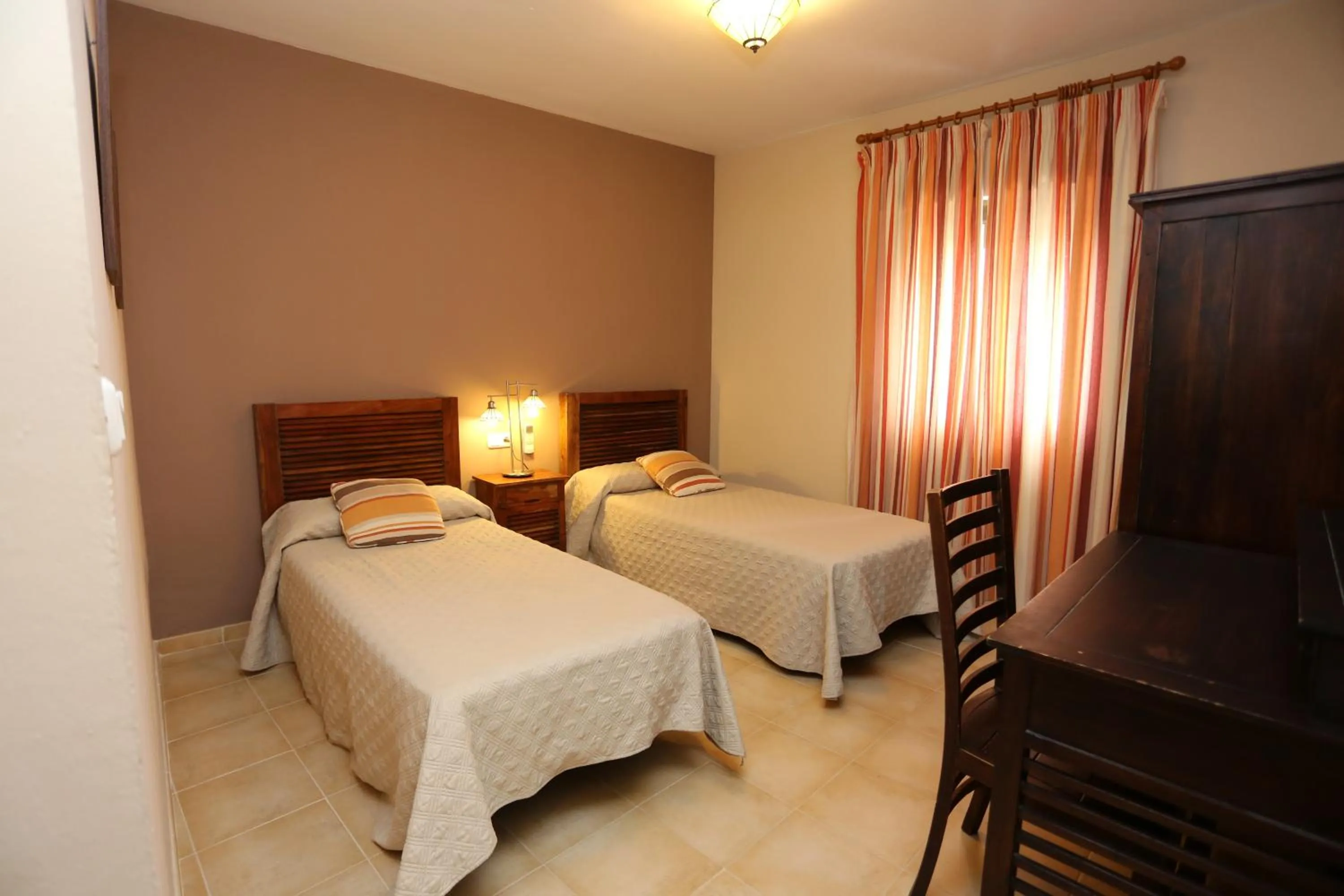 Decorative detail, Bed in Hotel Andalucia