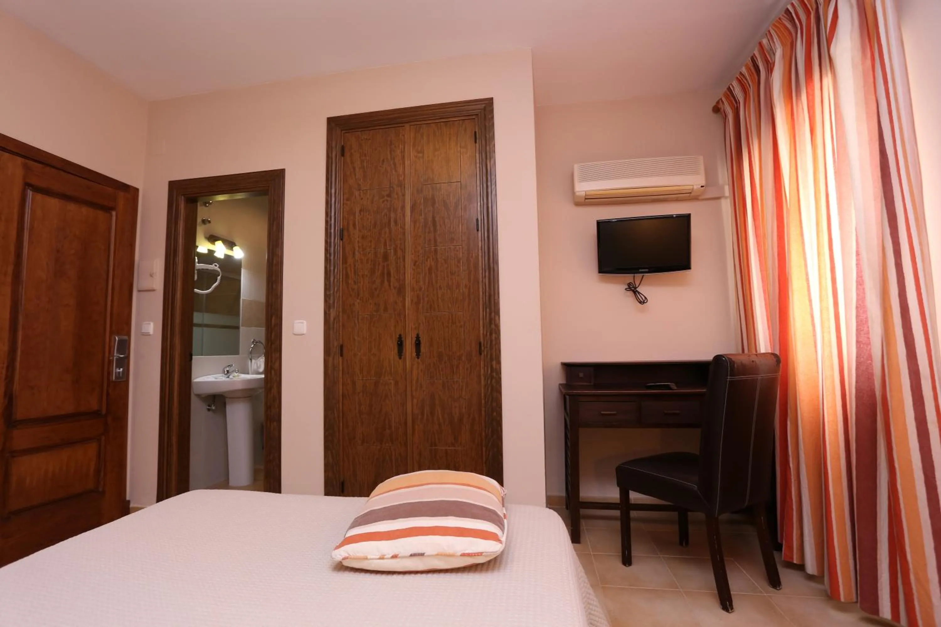 Decorative detail, Bed in Hotel Andalucia