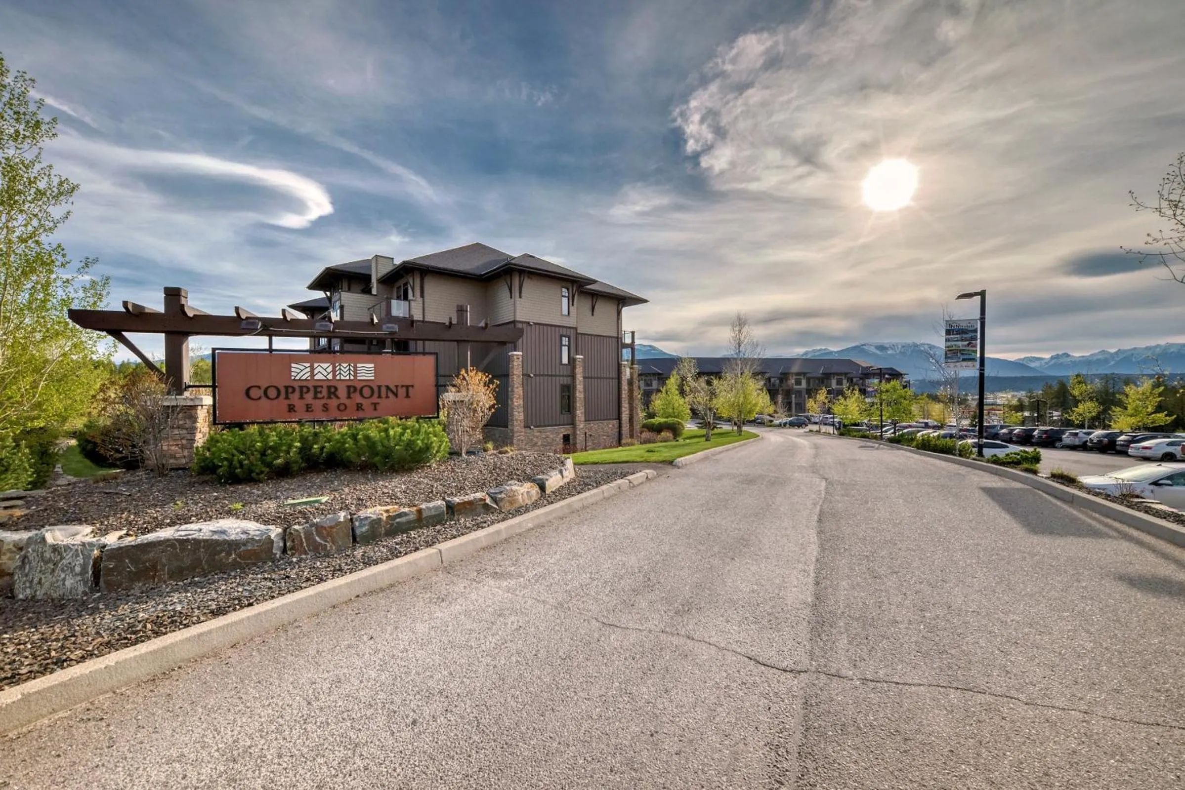 Property building in Copper Point Resort