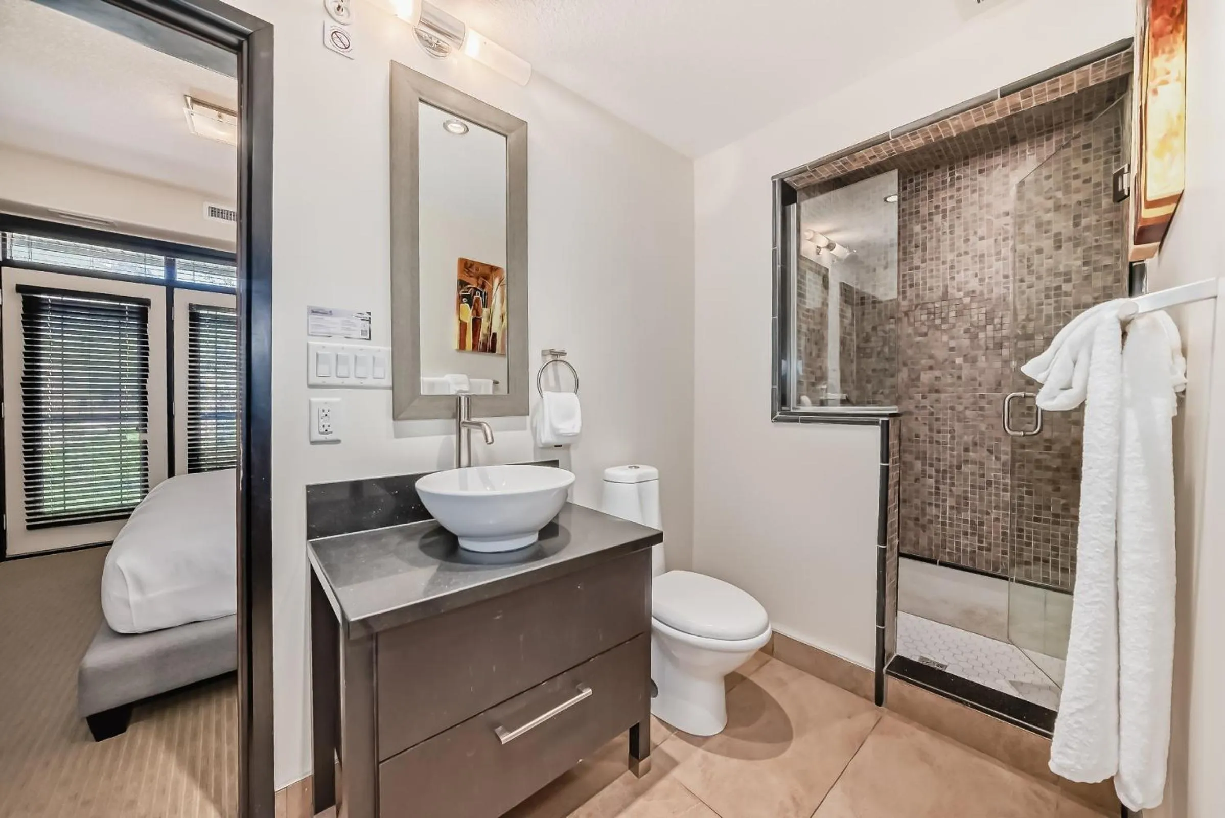 Shower in Copper Point Resort