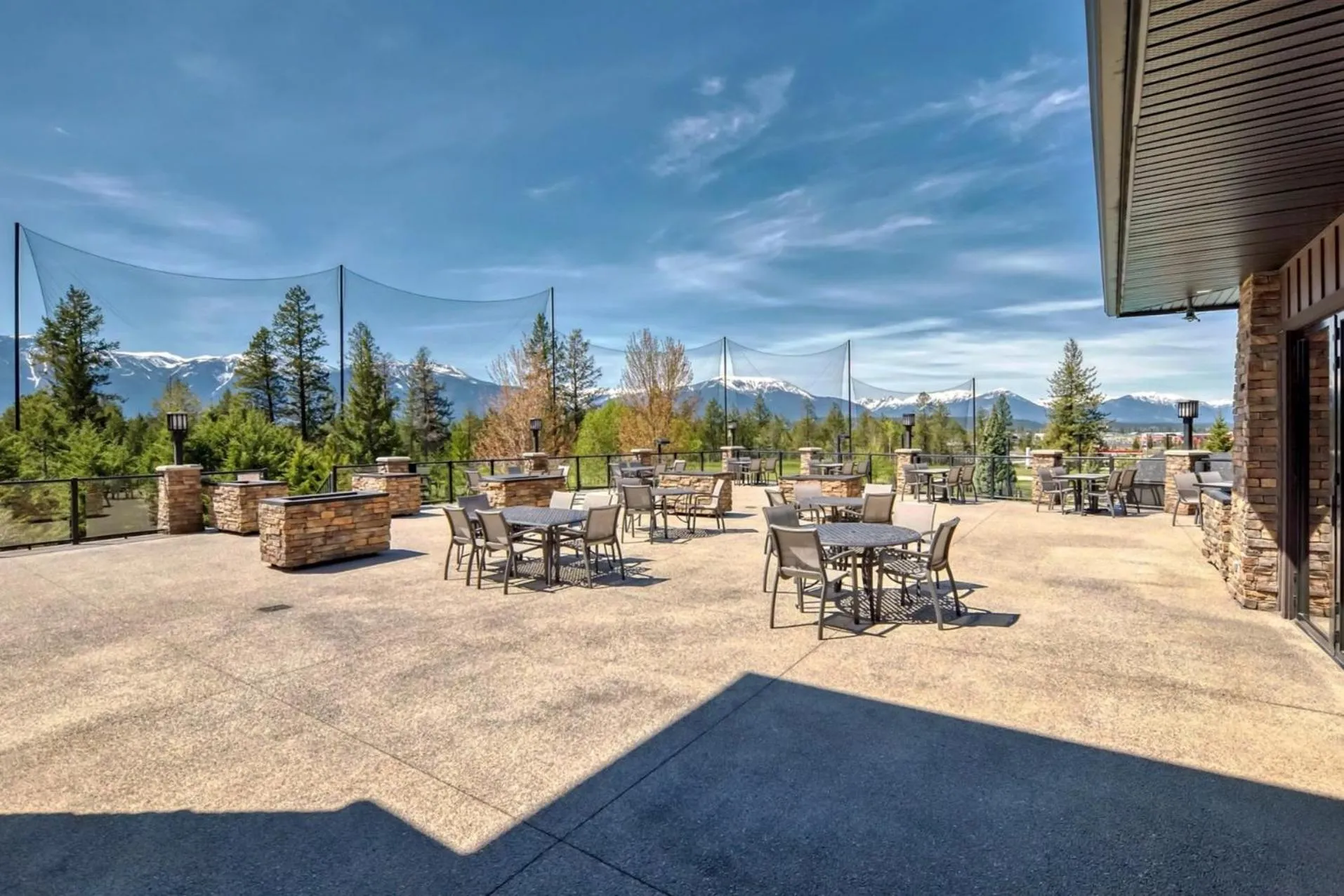 Patio in Copper Point Resort