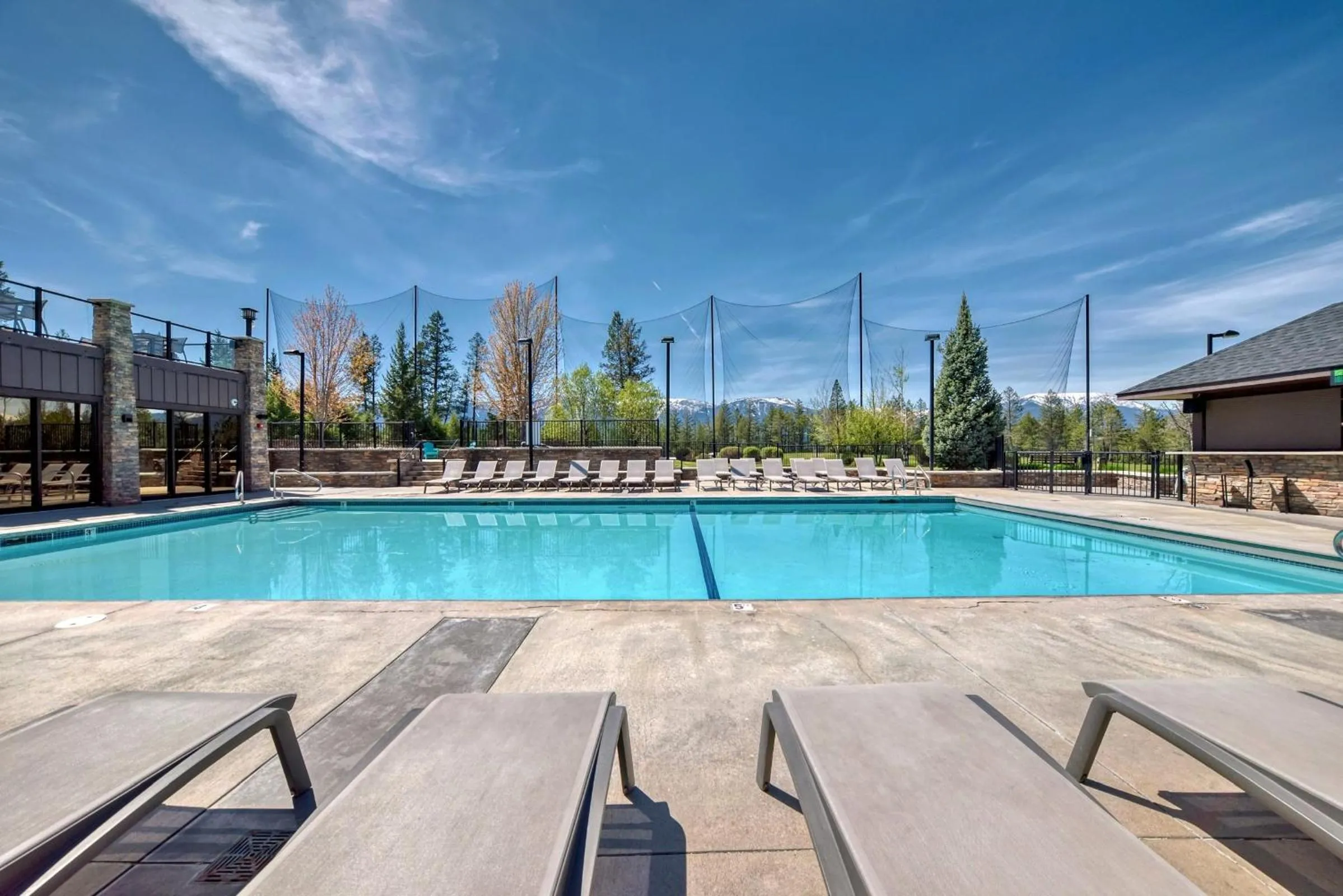 Pool view in Copper Point Resort