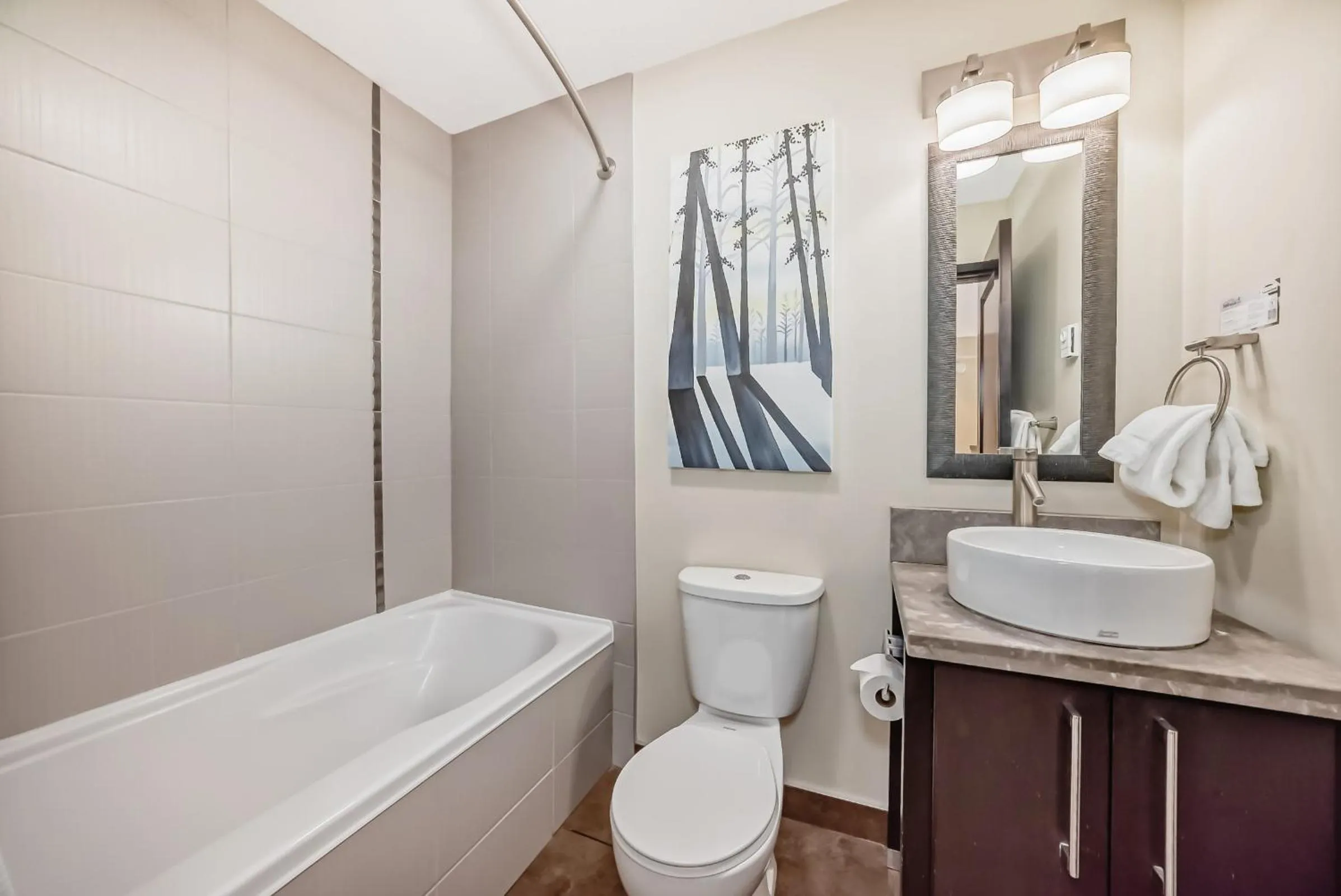 Shower in Copper Point Resort