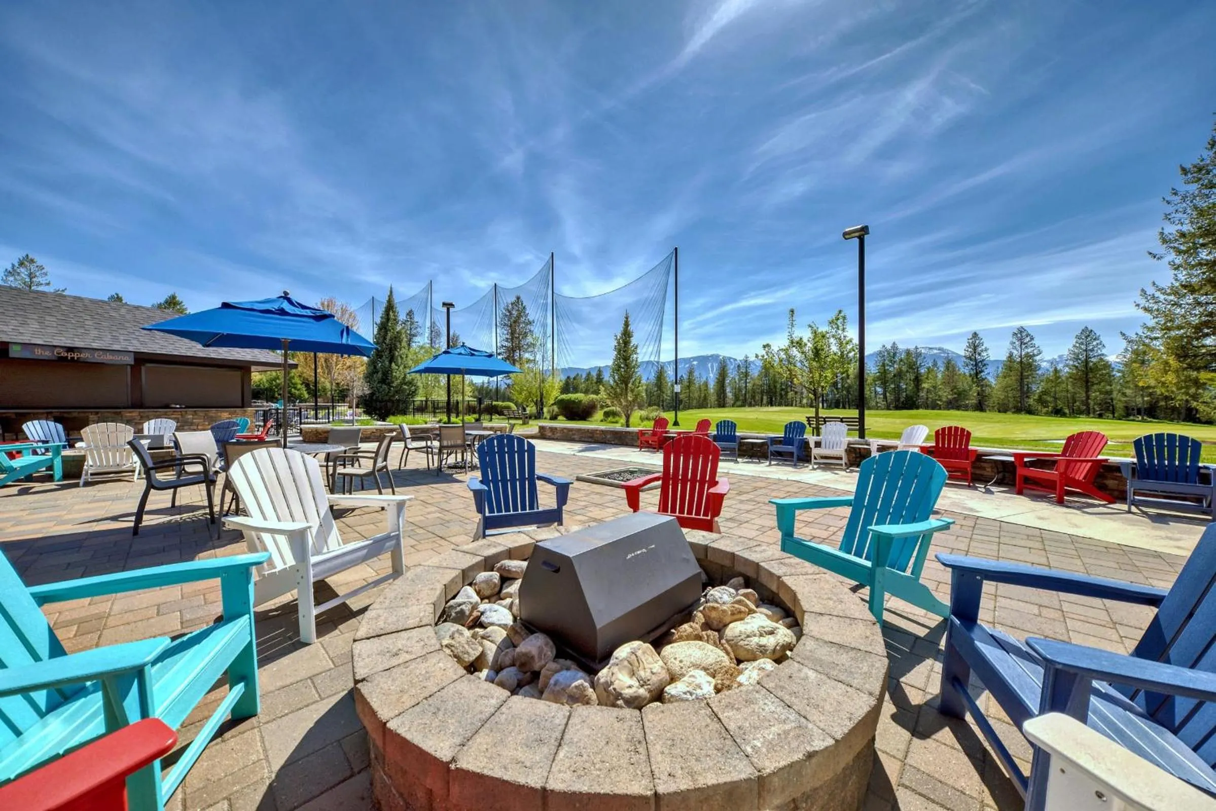 Patio in Copper Point Resort