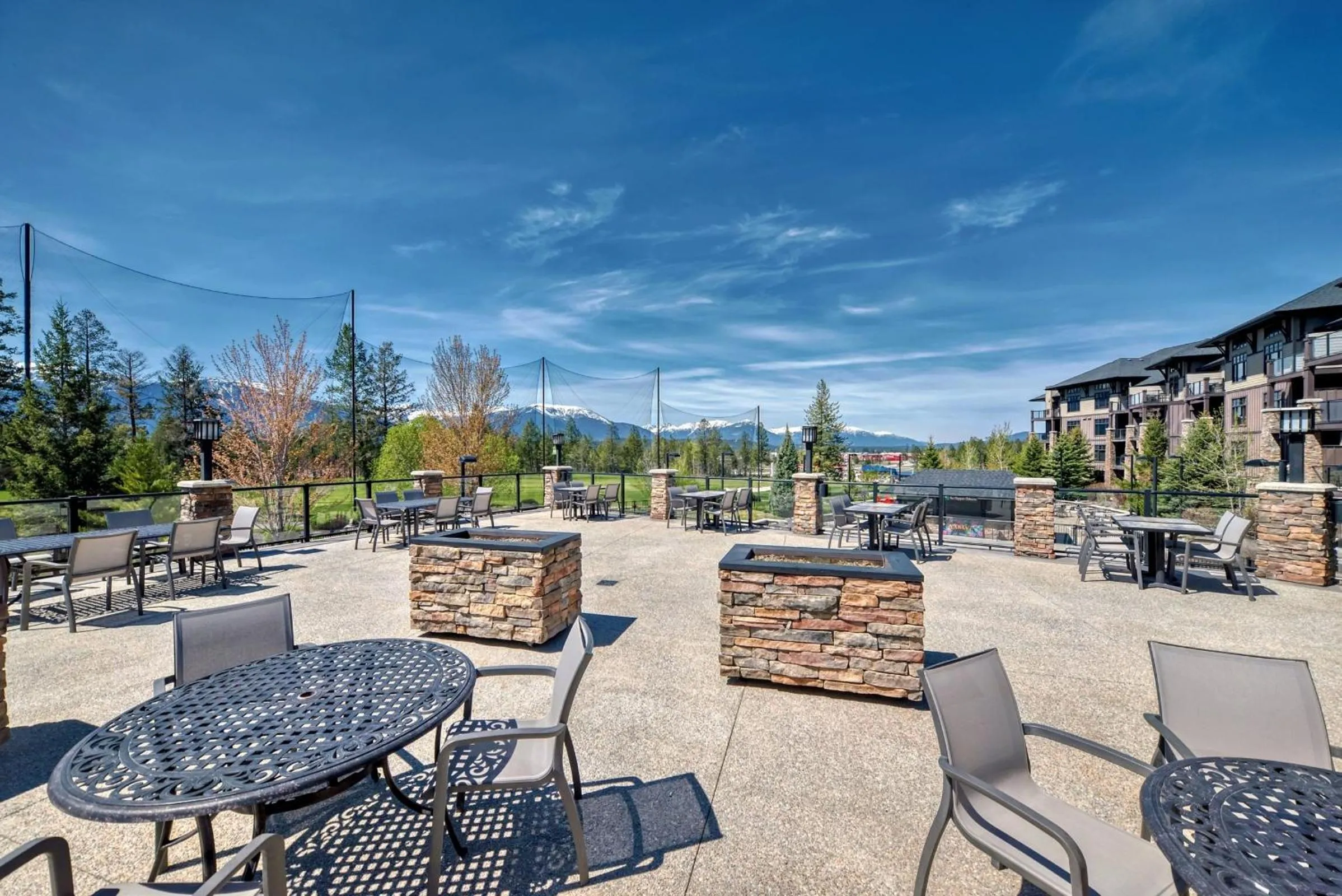 Patio in Copper Point Resort
