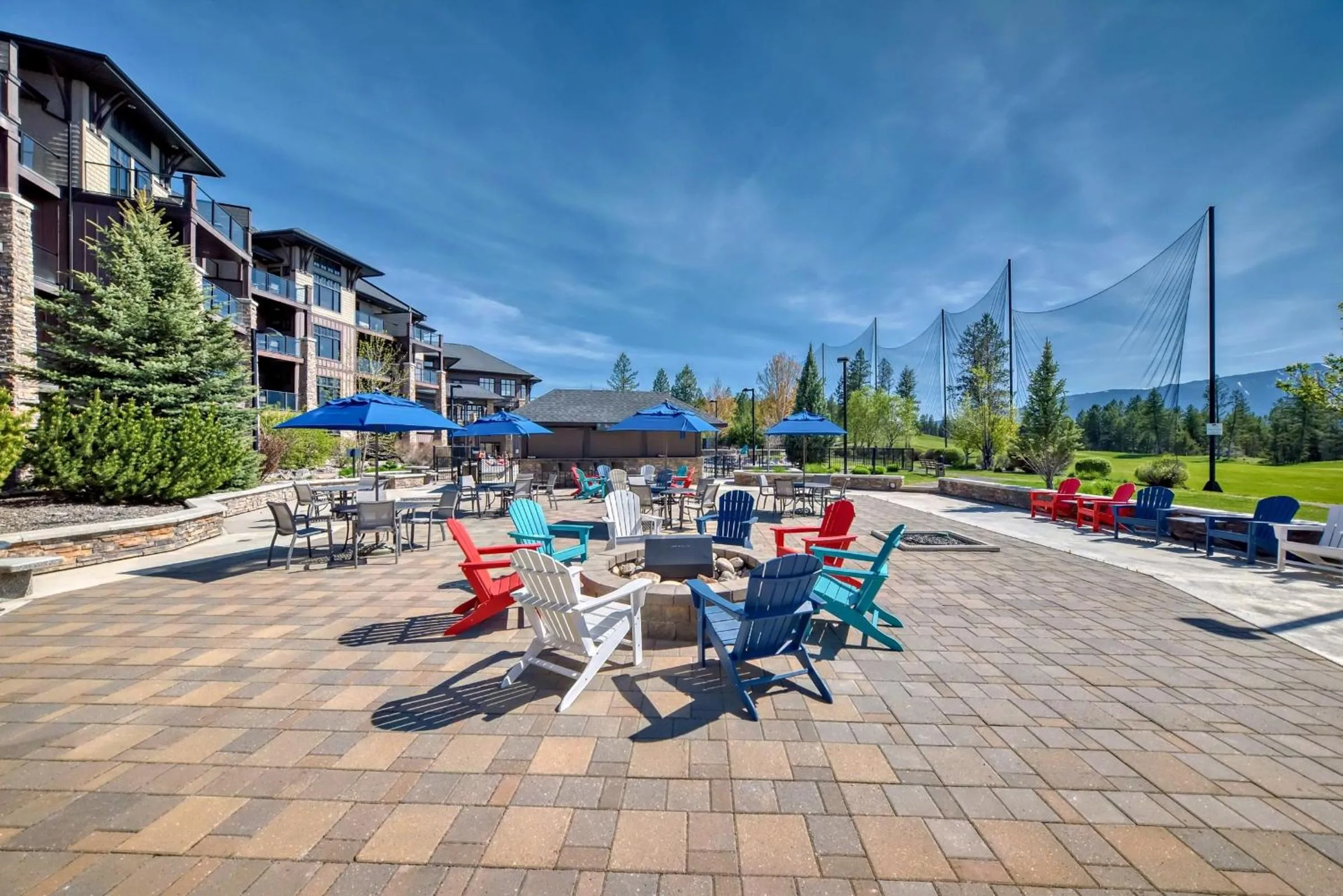 Patio in Copper Point Resort