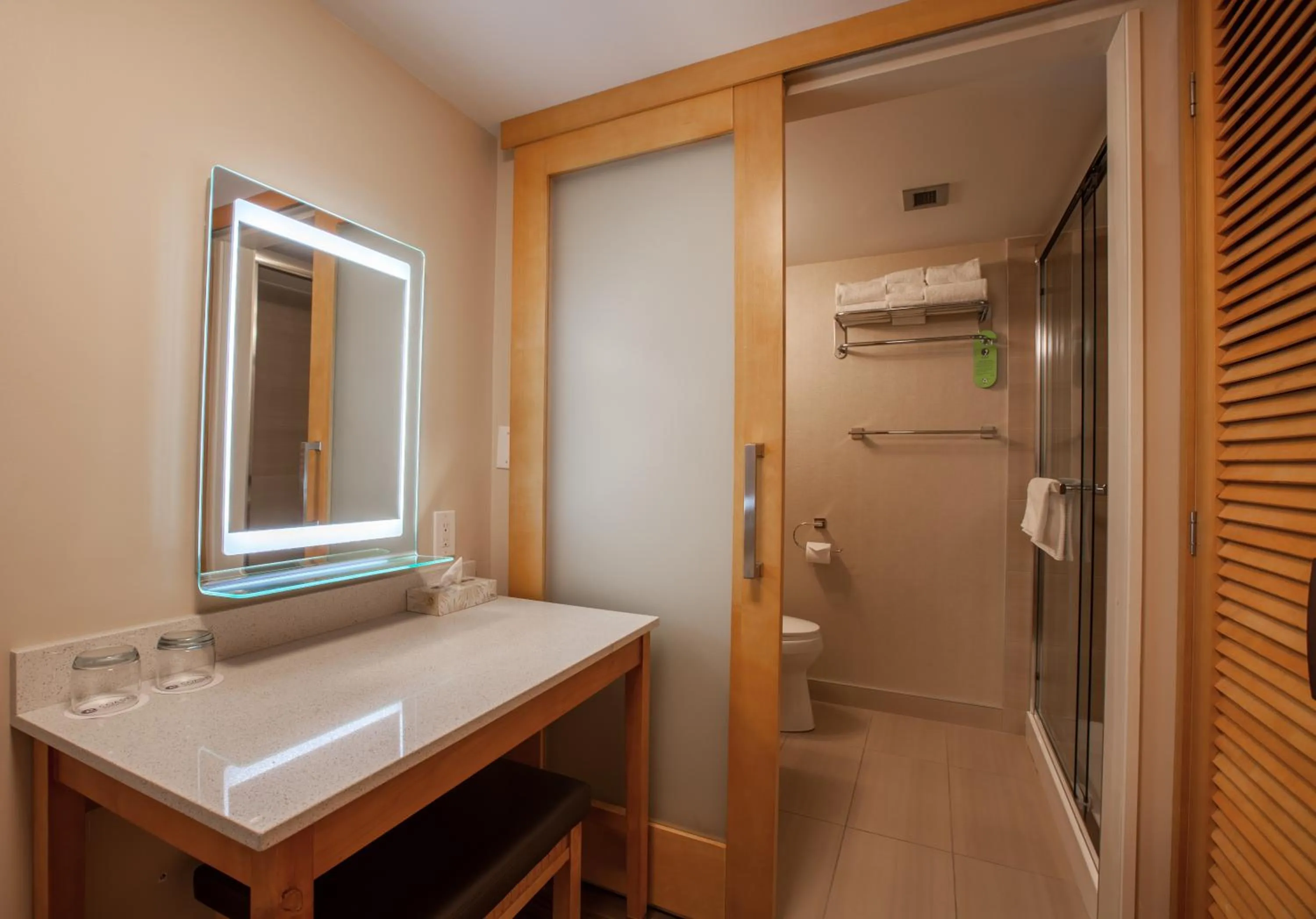 Shower in Coast Hillcrest Hotel