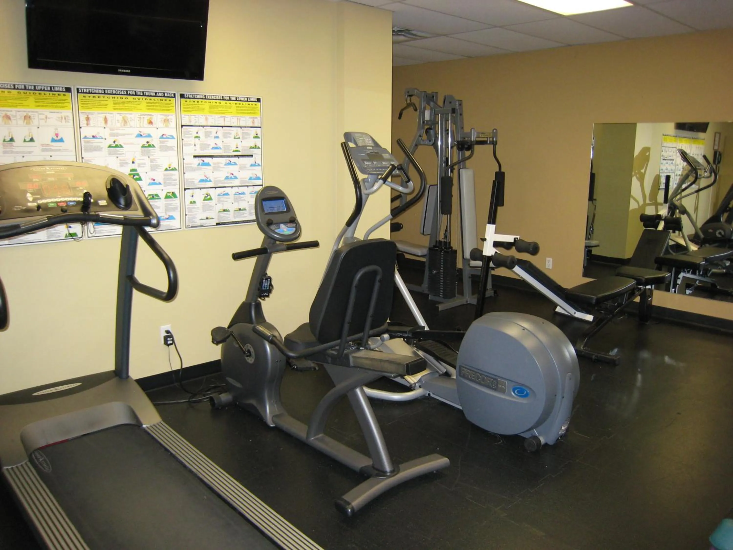 Fitness centre/facilities in Coast Hillcrest Hotel